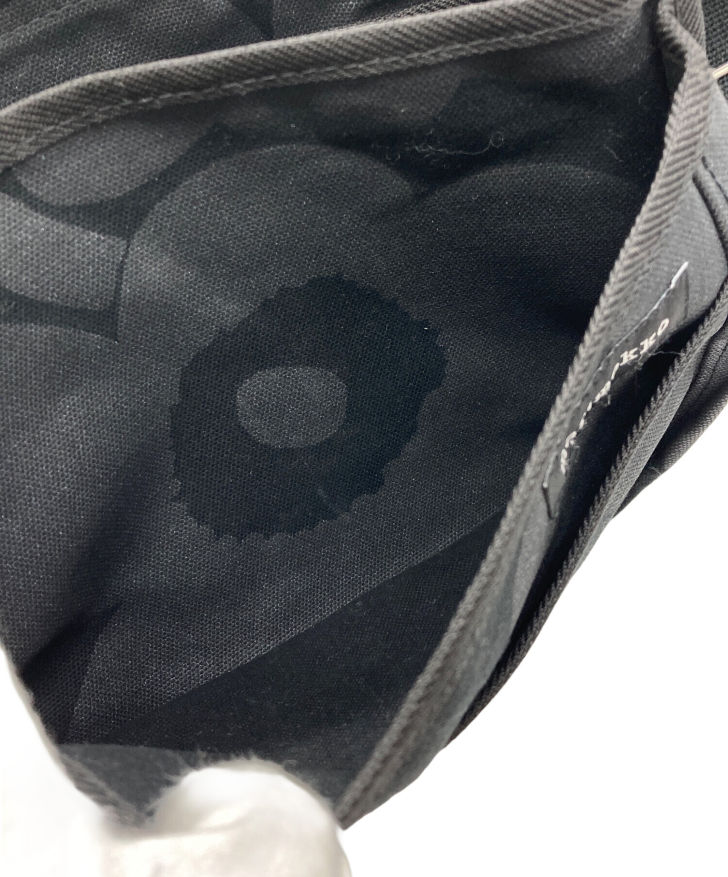 中古・古着通販】marimekko (マリメッコ) ショルダーバッグ ブラック 