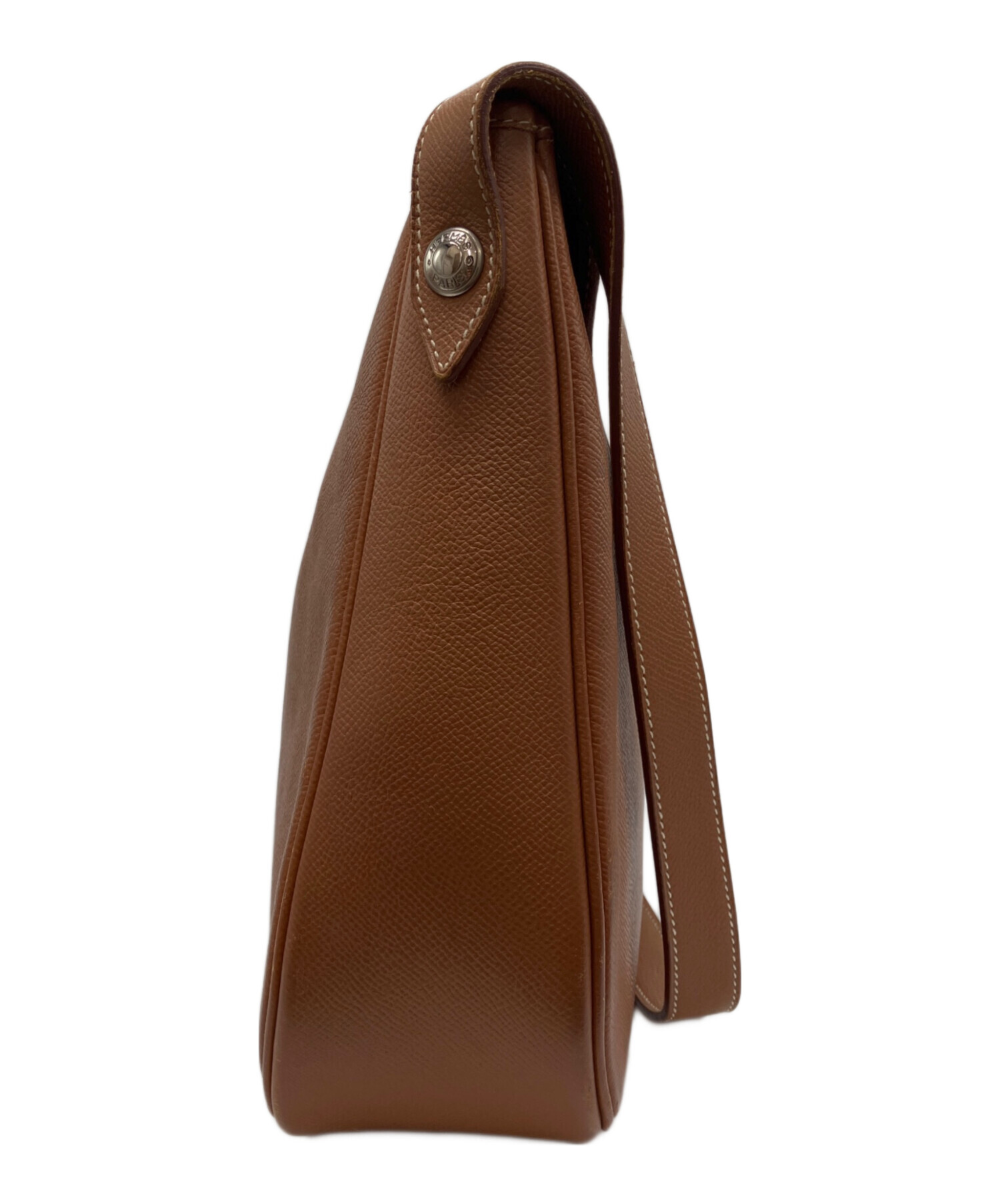 中古・古着通販】HERMES (エルメス) ショルダーバッグ ブラウン