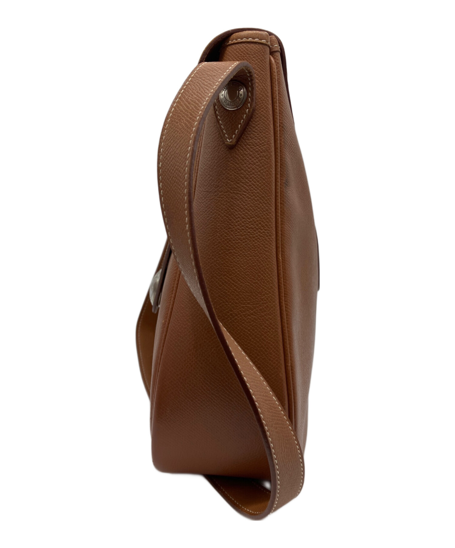 中古・古着通販】HERMES (エルメス) ショルダーバッグ ブラウン