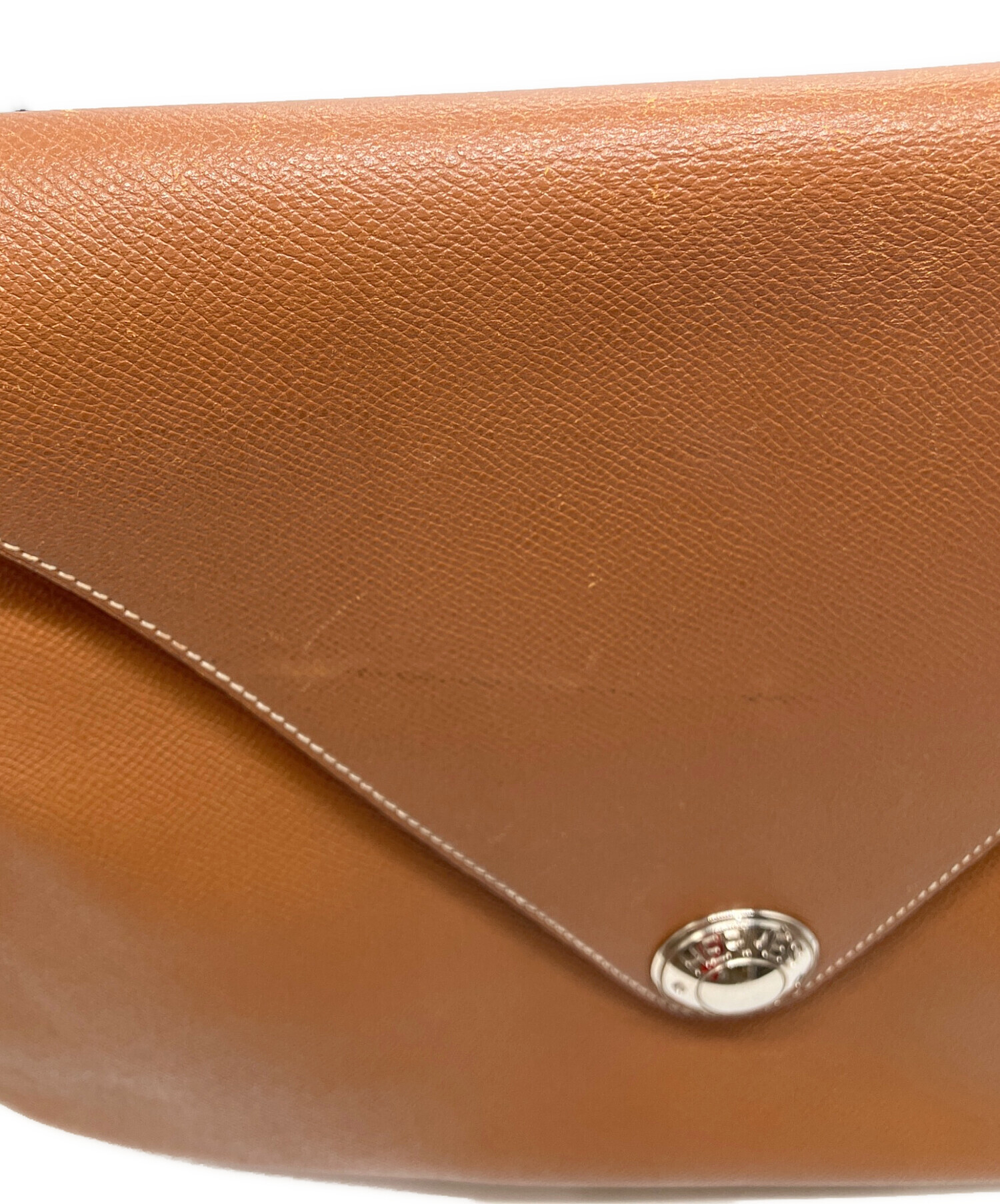 中古・古着通販】HERMES (エルメス) ショルダーバッグ ブラウン 
