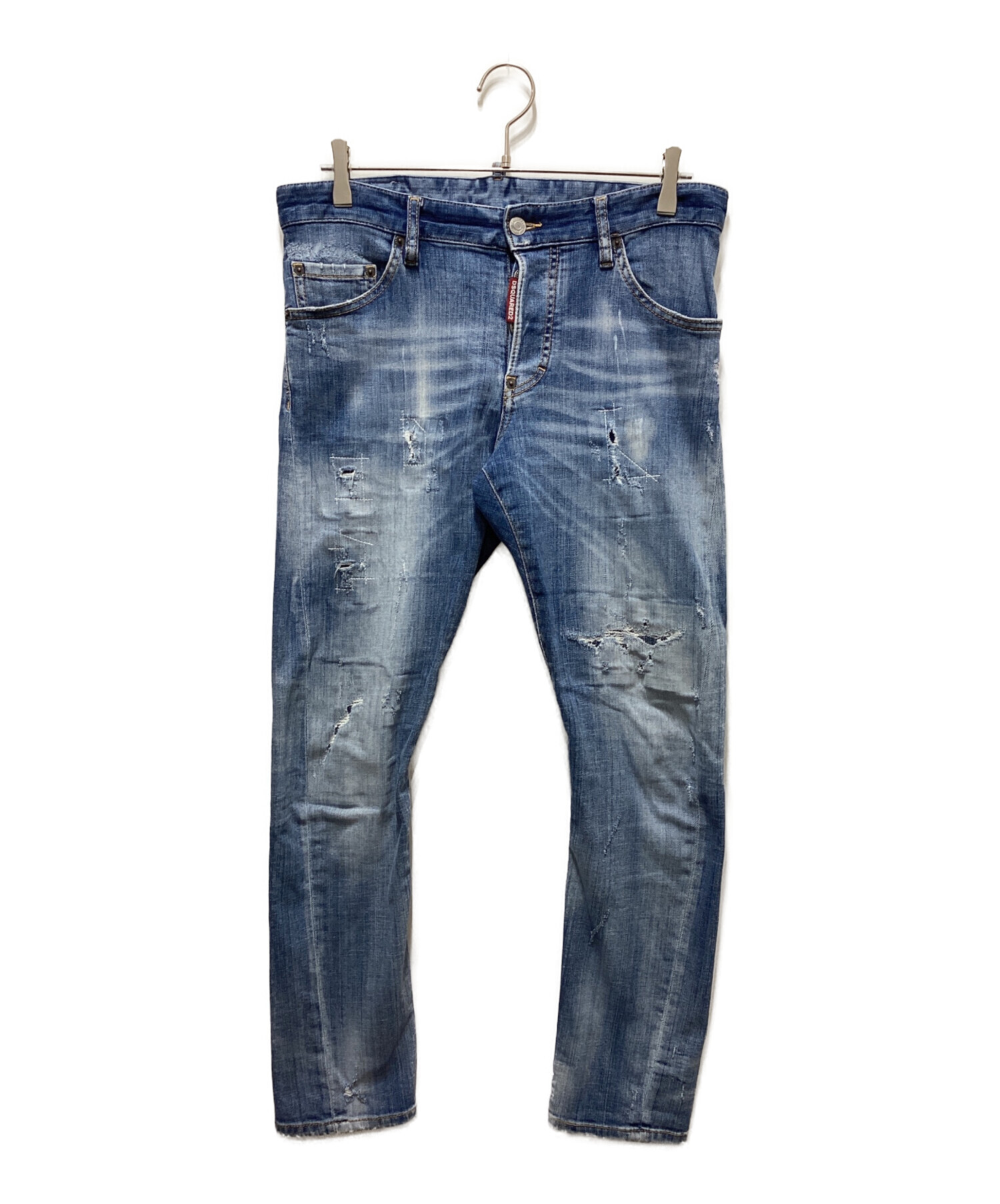 中古・古着通販】DSQUARED2 (ディースクエアード) ダメージ加工ボタン