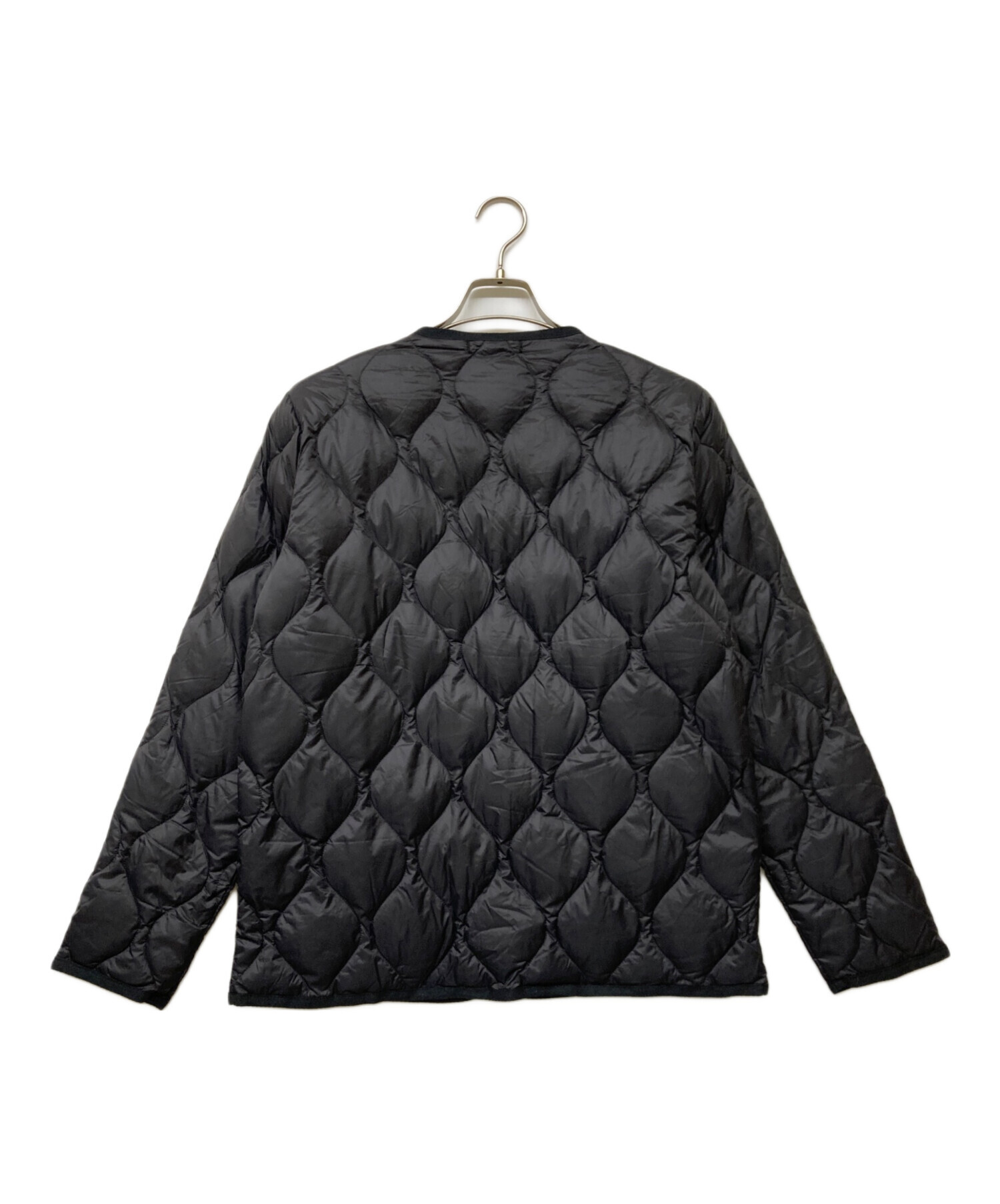 taion ダウンジャケット キルティング Mサイズ ブラック TAION