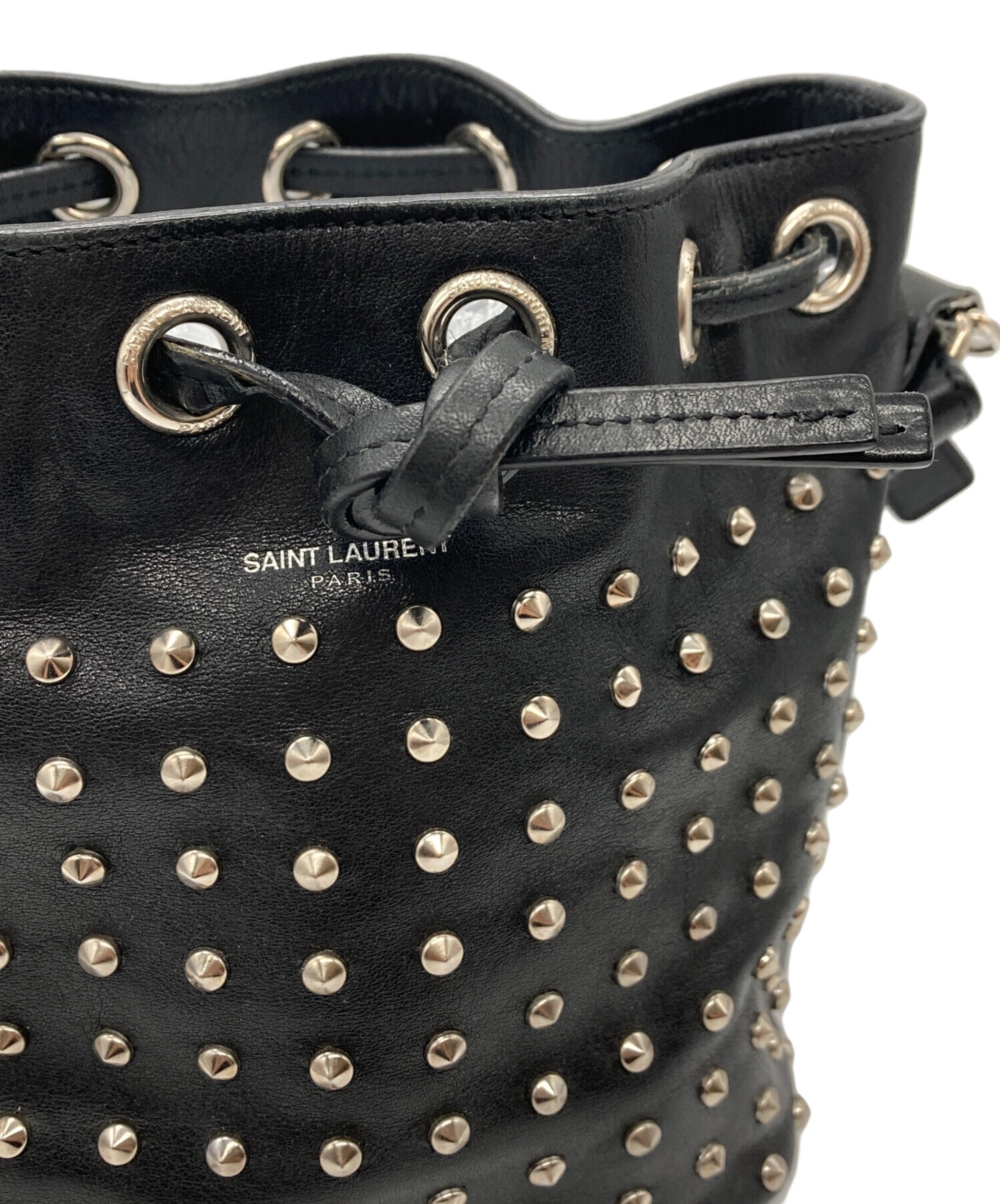 SAINT LAURENT PARIS スタッズバッグ 中古・古着通販】Saint Laurent Paris (サンローランパリ) スタッズ