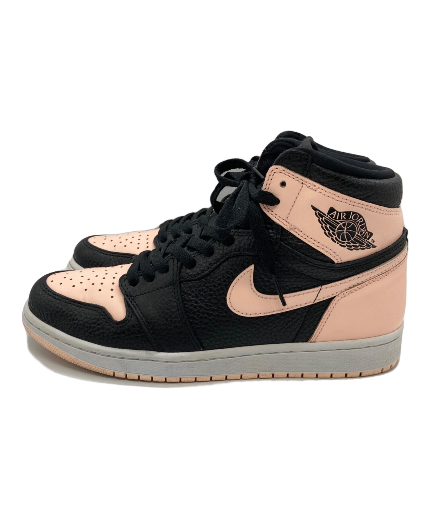 中古・古着通販】NIKE (ナイキ) ハイカットスニーカー ピンク サイズ