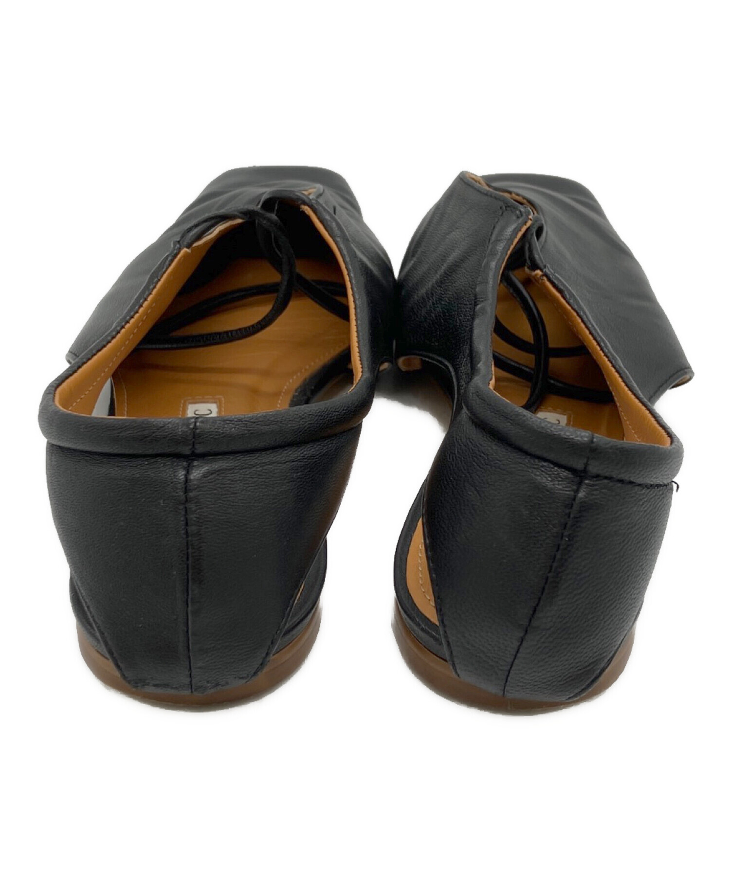 中古・古着通販】Pippichic (ピッピシック) SQUARE TOE FLAT SHOES