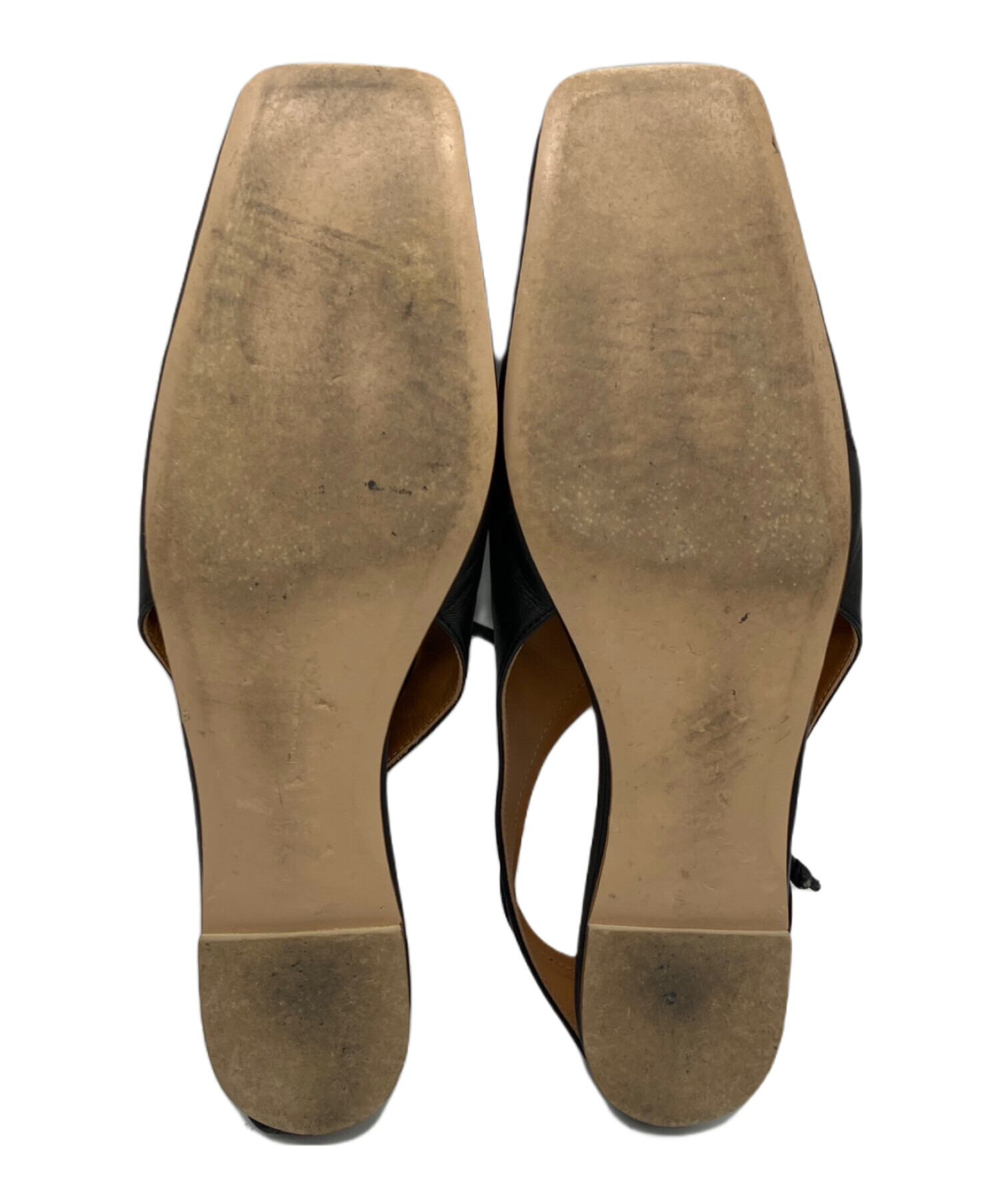 中古・古着通販】Pippichic (ピッピシック) SQUARE TOE FLAT SHOES