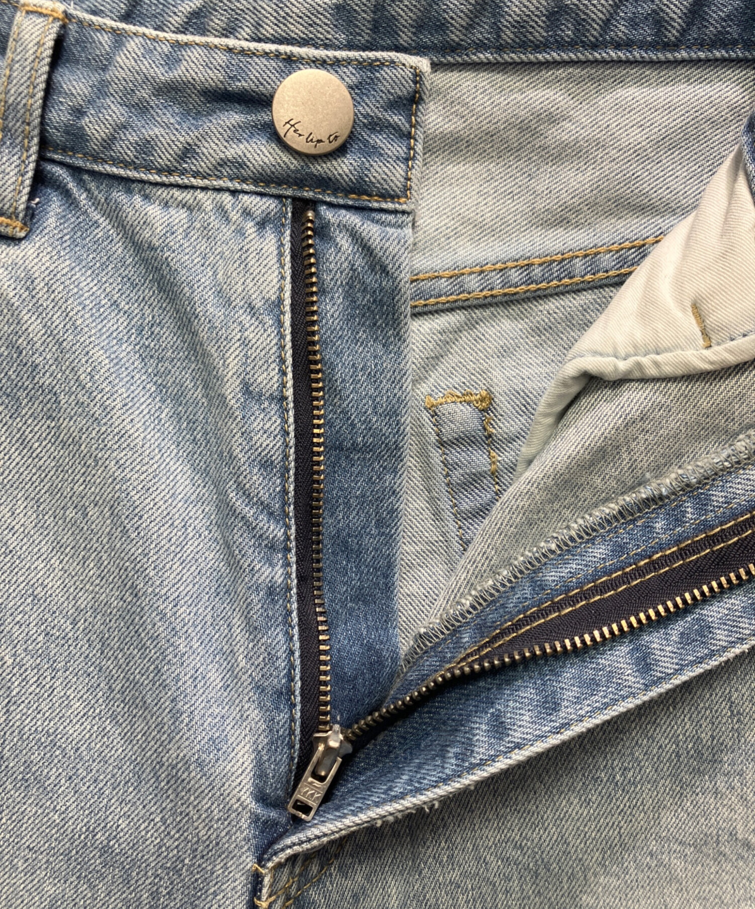 中古・古着通販】HER LIP TO (ハーリップトゥ) Tokyo High Rise Jeans