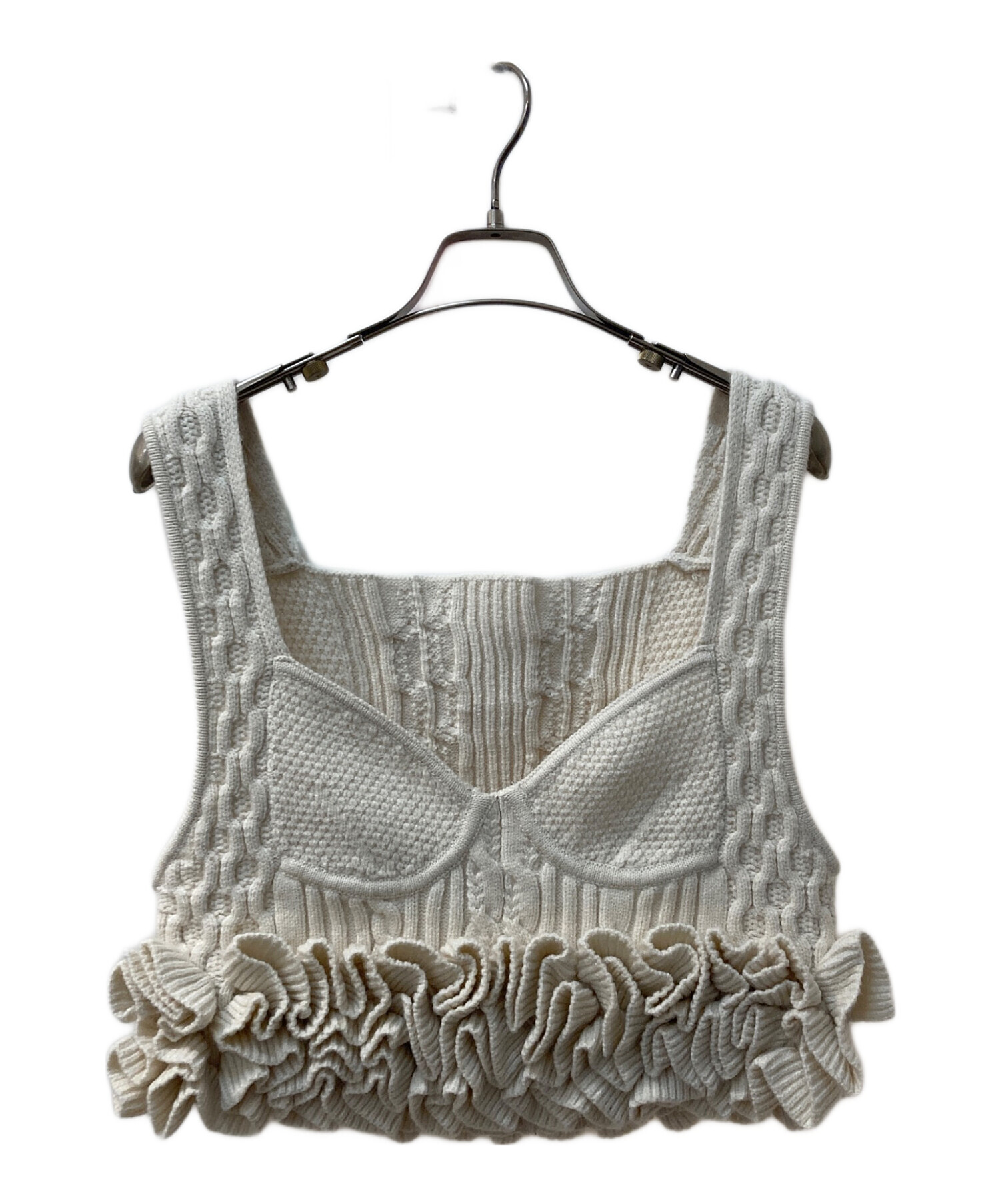 24AW ✨J1U by LA BELLE ETUDE ボリュームフリルニット J1U by LA