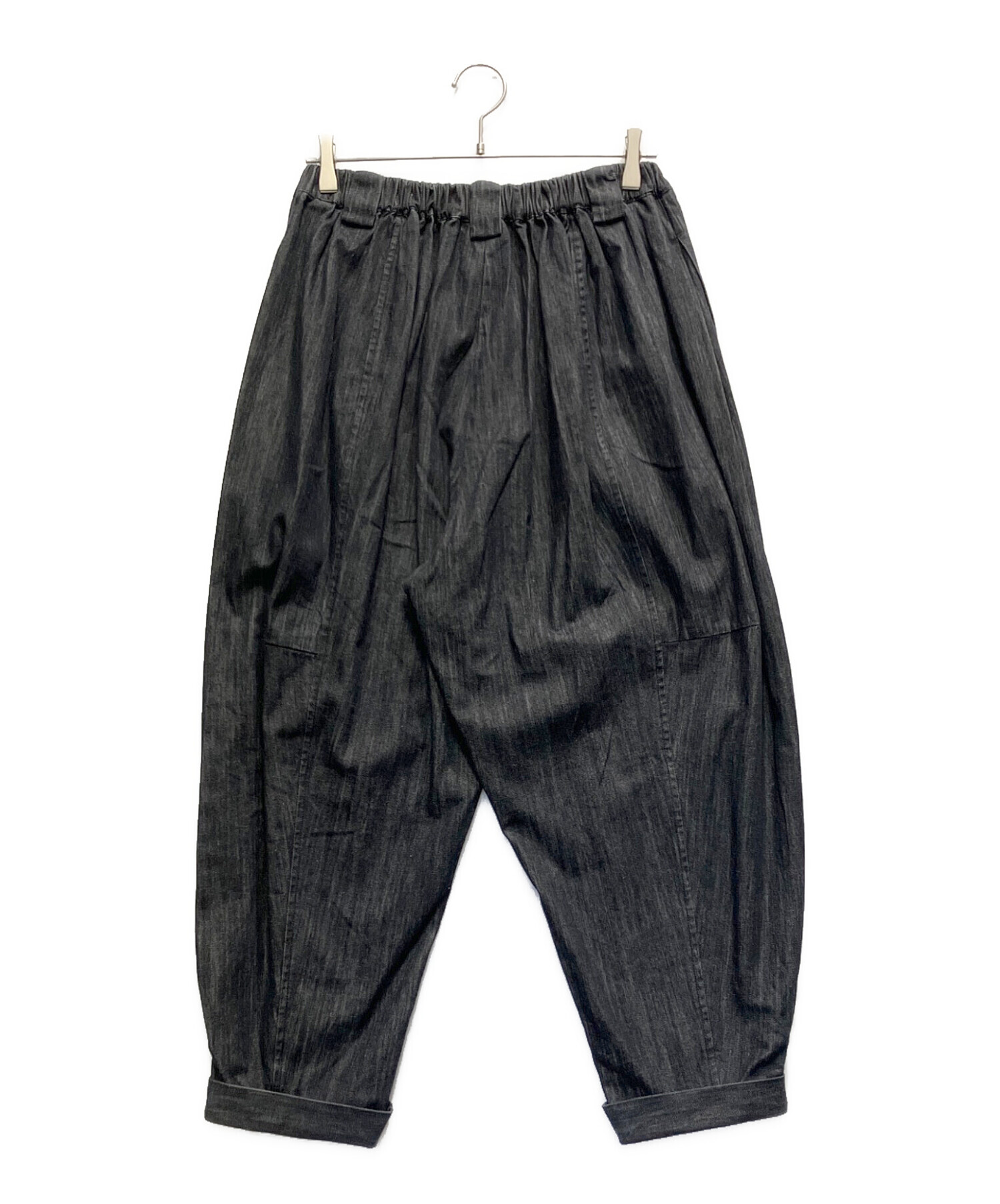 中古・古着通販】MOYURU (モユル) バルーンパンツ ネイビー サイズ:L 中古・古着通販】MOYURU (モユル) バルーンパンツ ネイビー サイズ:L