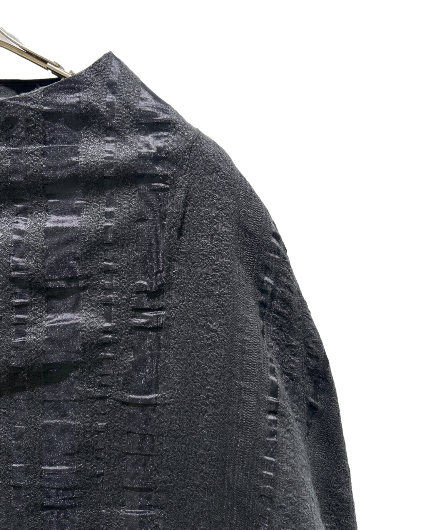MOYURU モユル ベスト F 黒 【古着】【中古】 中古・古着通販】MOYURU (モユル) デザインブラウスワンピース