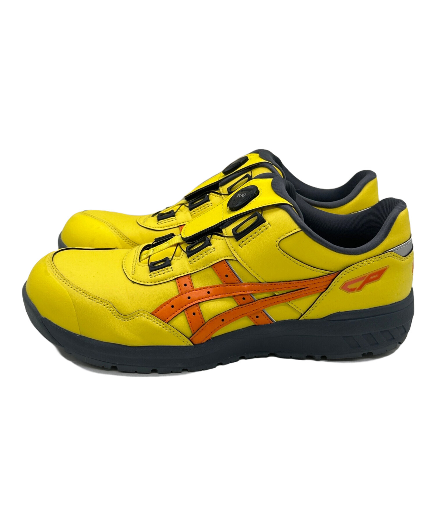 中古・古着通販】asics (アシックス) 安全靴 イエロー サイズ:SIZE 