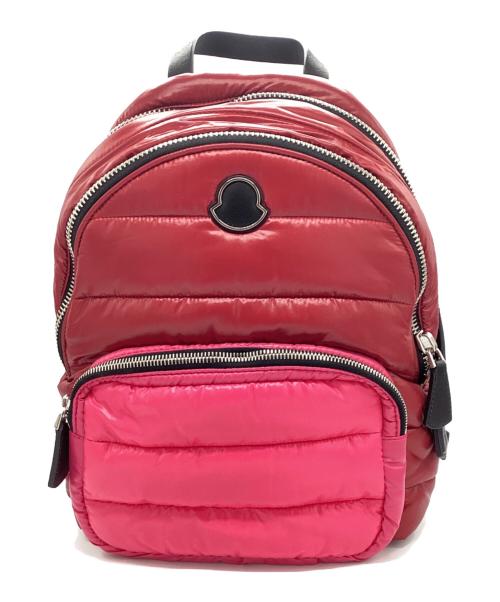 中古・古着通販】MONCLER (モンクレール) リュック レッド×ピンク