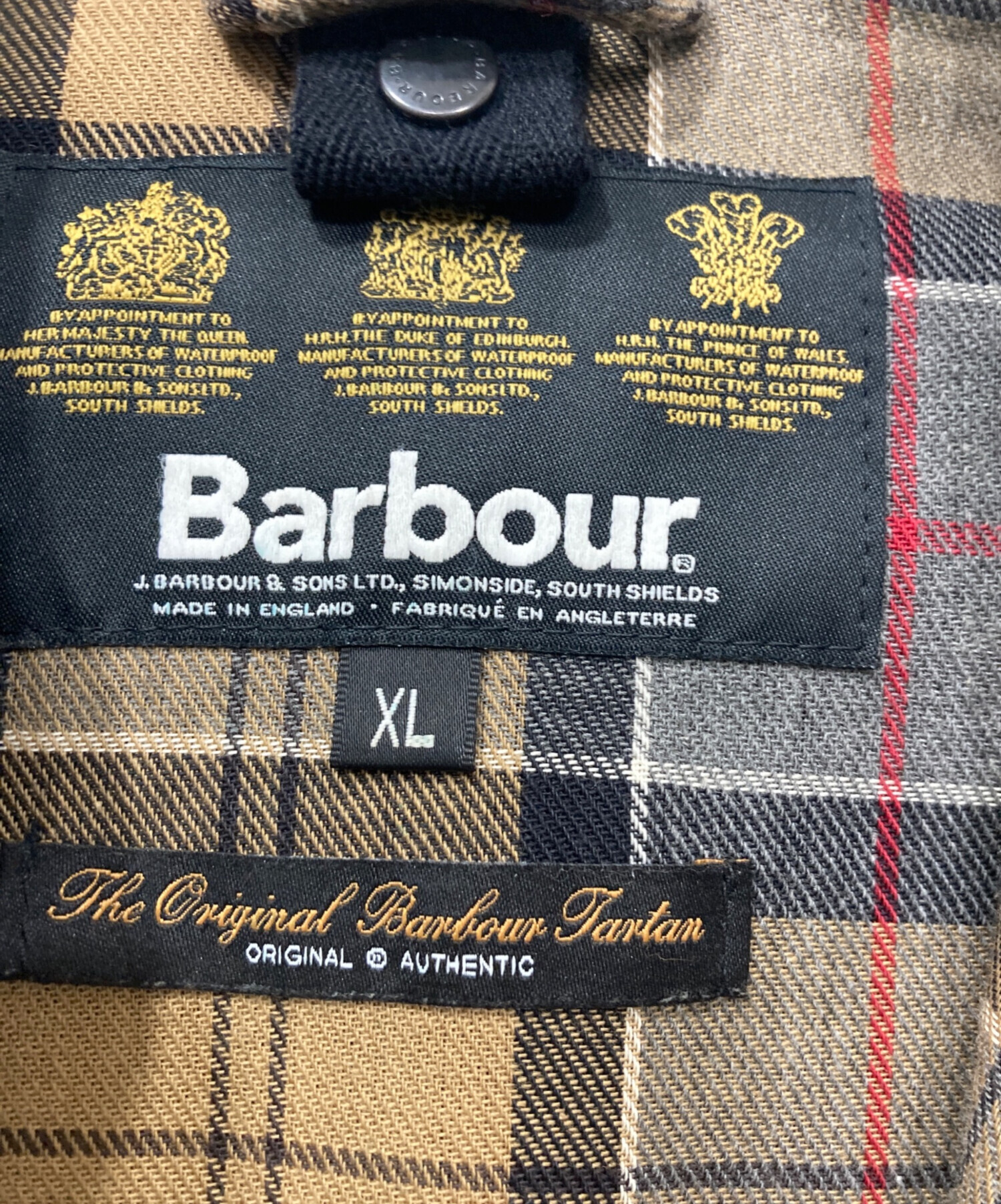 中古・古着通販】Barbour (バブアー) ワックスコーティングジャケット 