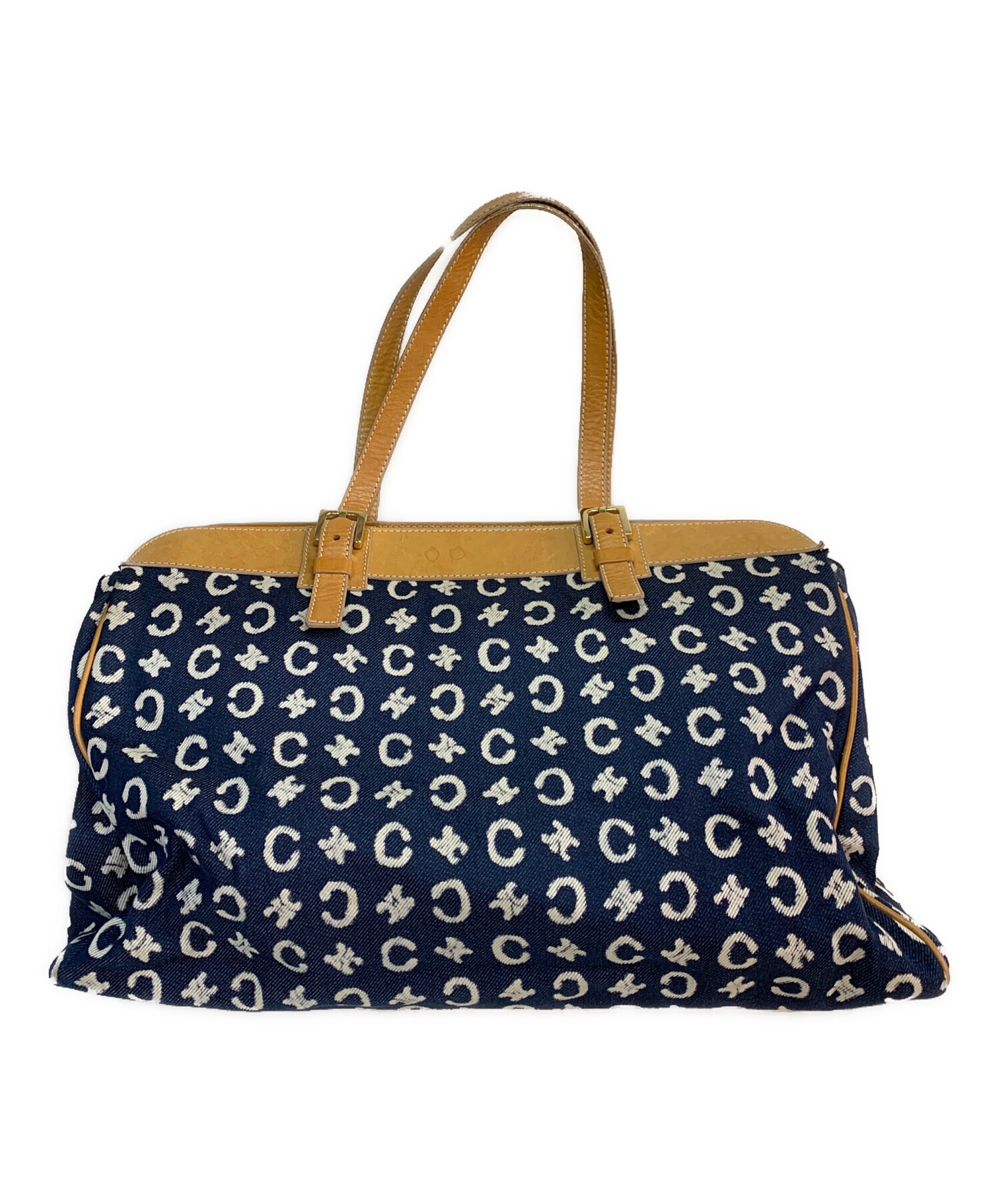 CELINE セリーヌ トートバッグ ハンドバッグ Cマカダム トリオンフ 