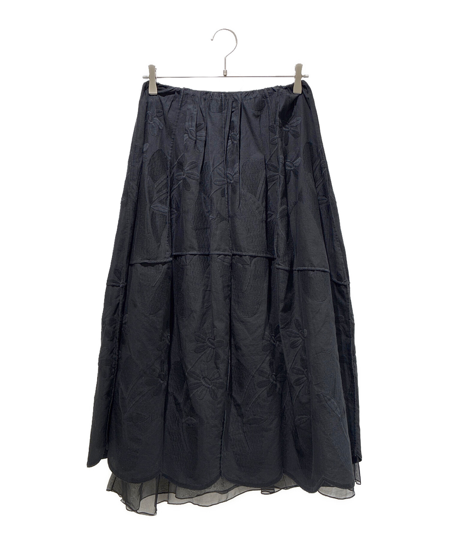 中古・古着通販】BLAMINK (ブラミンク) フラワースカラップゴヤード