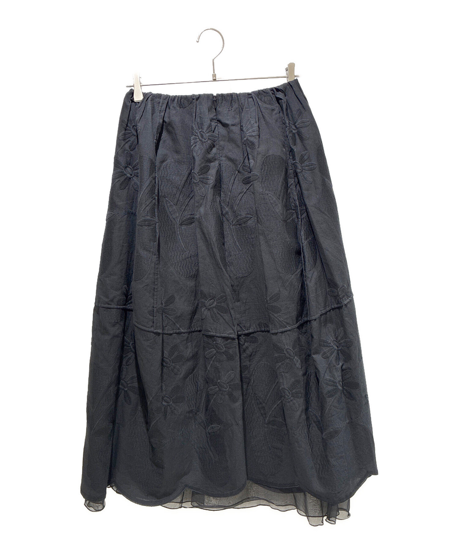 【美品】ブラミンク blamink 　コットンシルク　プリント　フラワースカート 中古・古着通販】BLAMINK (ブラミンク) フラワースカラップゴヤード