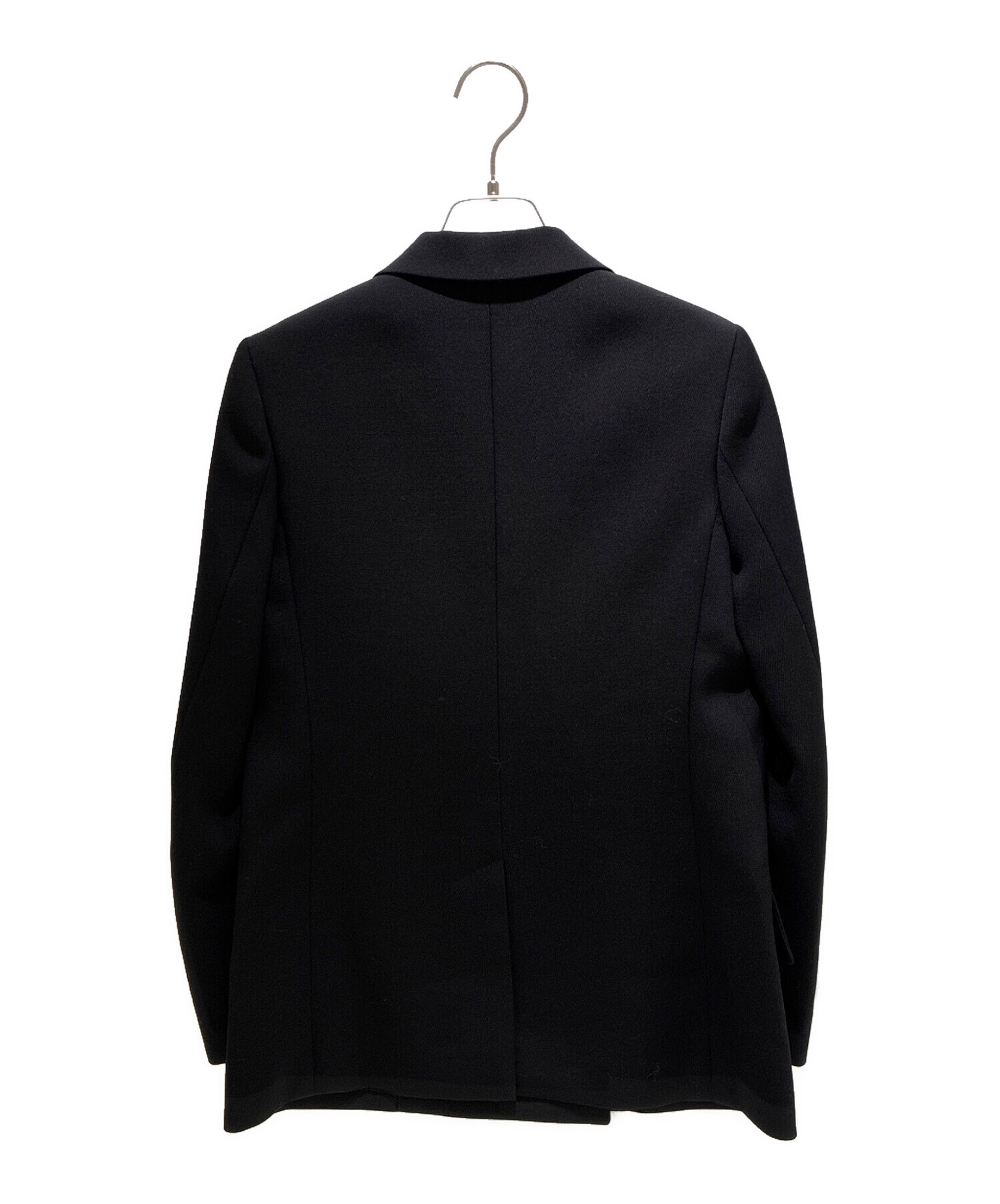 BLAMINK 美品✨ウールダブル6ボタンジャケット ブラック 36サイズ 中古・古着通販】BLAMINK (ブラミンク) BLAMINK ウールダブル6ボタン