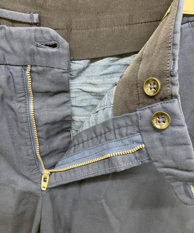 中古・古着通販】INCOTEX (インコテックス) CHINOLINOパンツ ネイビー