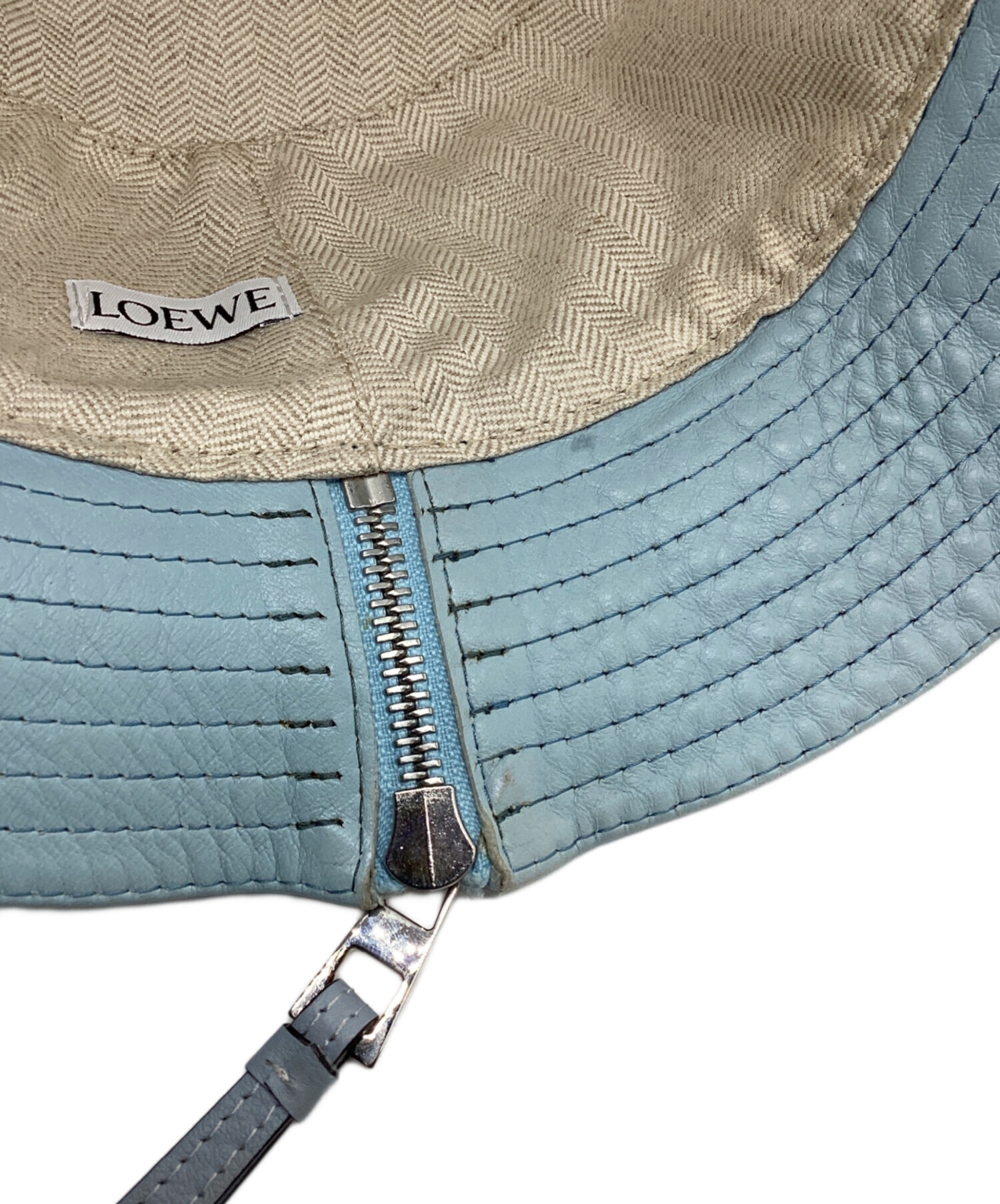 中古・古着通販】LOEWE (ロエベ) フィッシャーマンハット ライトブルー