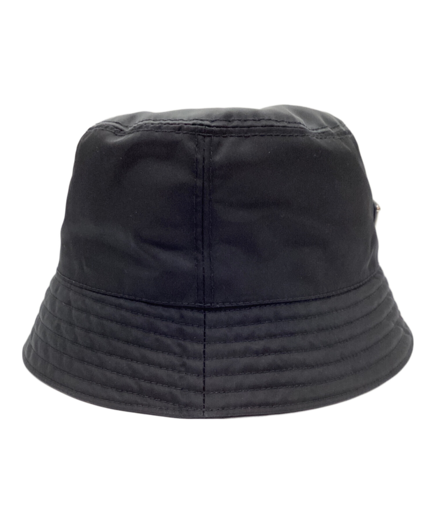 中古・古着通販】PRADA (プラダ) Re-nylonバケットハット ブラック