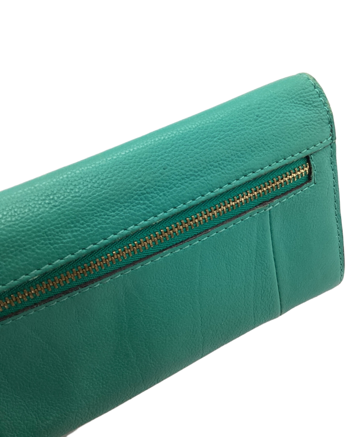 中古・古着通販】Chloe (クロエ) 長財布 グリーン｜ブランド・古着通販 