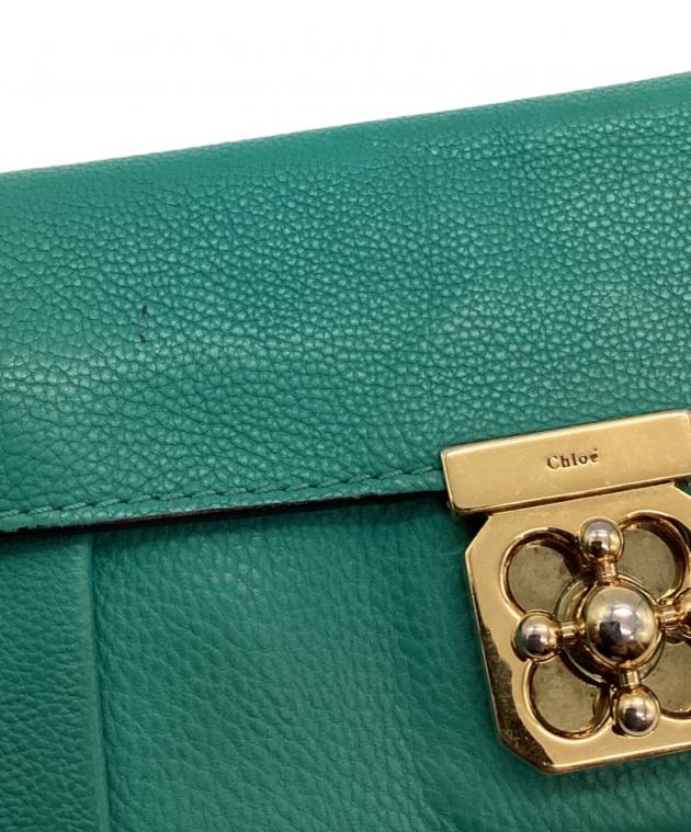中古・古着通販】Chloe (クロエ) 長財布 グリーン｜ブランド・古着通販