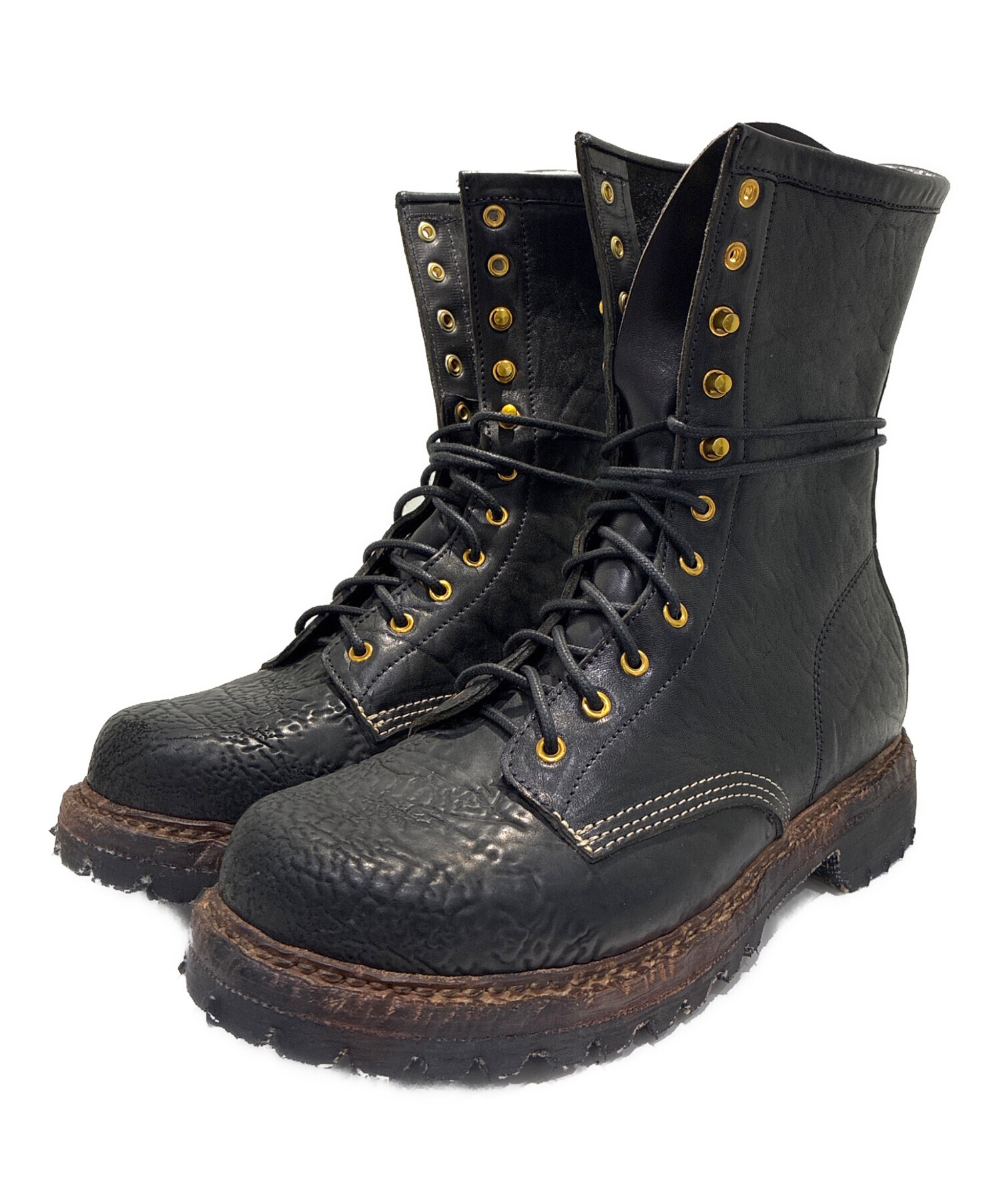 中古・古着通販】VISVIM (ビズビム) SCOUT PLAIN TOE BOOTS HI-FOLK