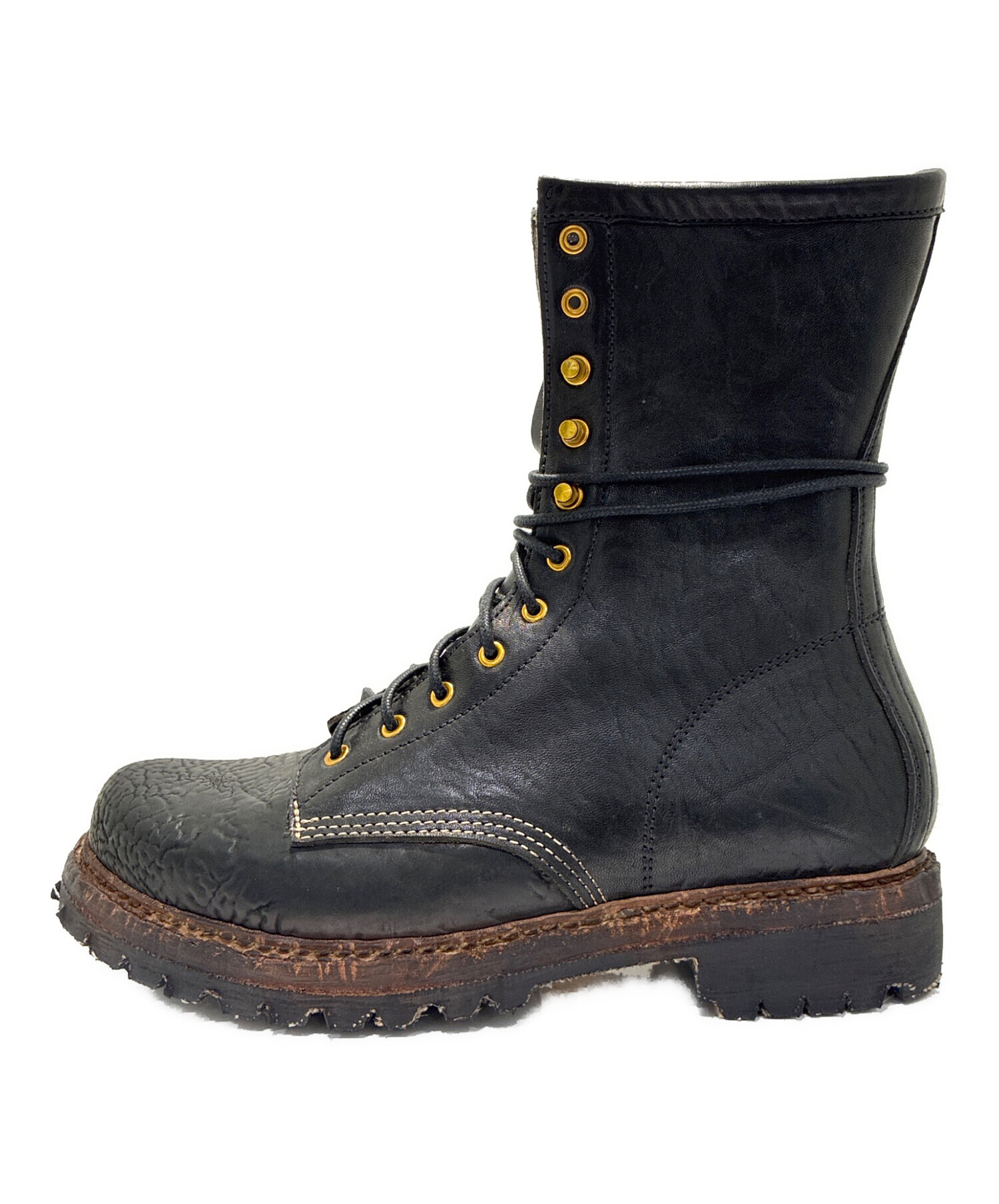 中古・古着通販】VISVIM (ビズビム) SCOUT PLAIN TOE BOOTS HI-FOLK 