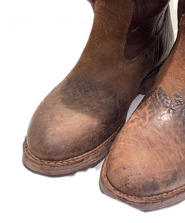 中古・古着通販】VISVIM (ビズビム) WABANAKI BOOTS-FOLK ブラウン