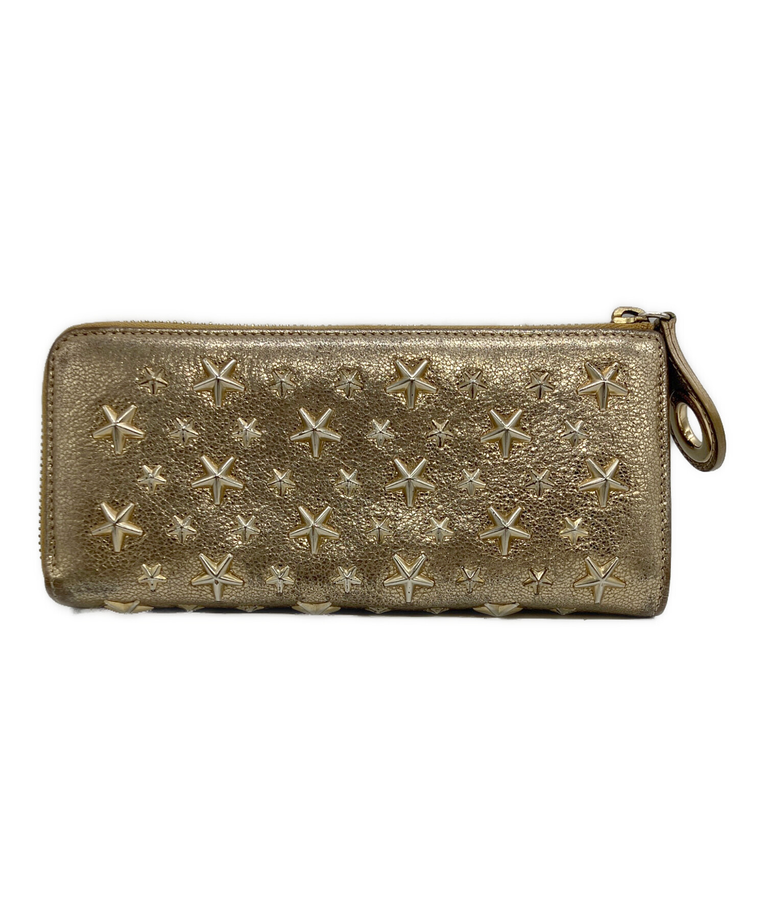 中古・古着通販】JIMMY CHOO (ジミーチュウ) スタースタッズ長財布 
