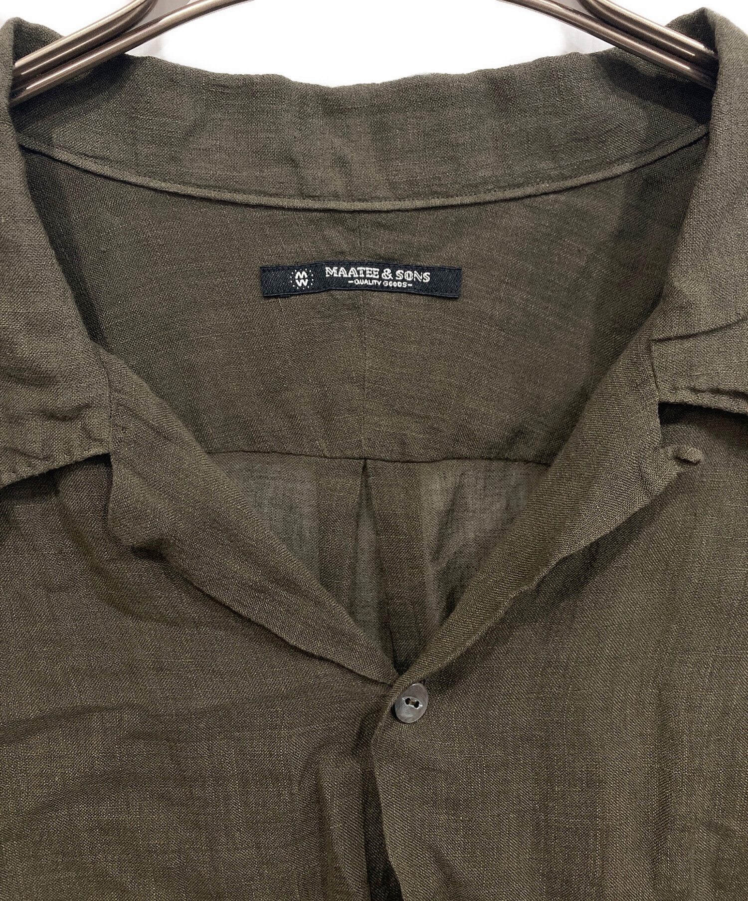 中古・古着通販】MAATEE&SONS (マーティーアンドサンズ) S/S OPEN