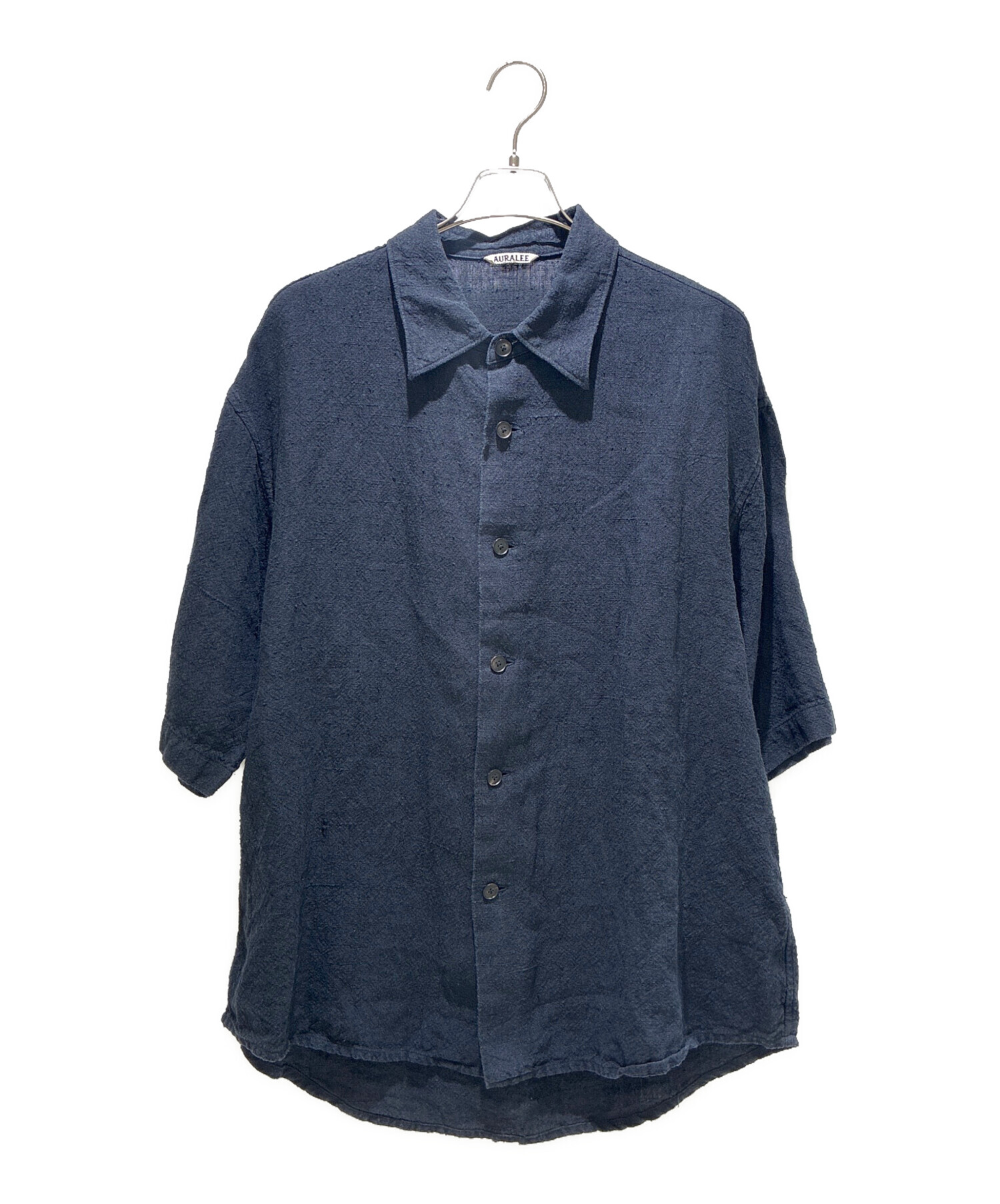 中古・古着通販】AURALEE (オーラリー) Linen Silk Tweed Half Sleeve  