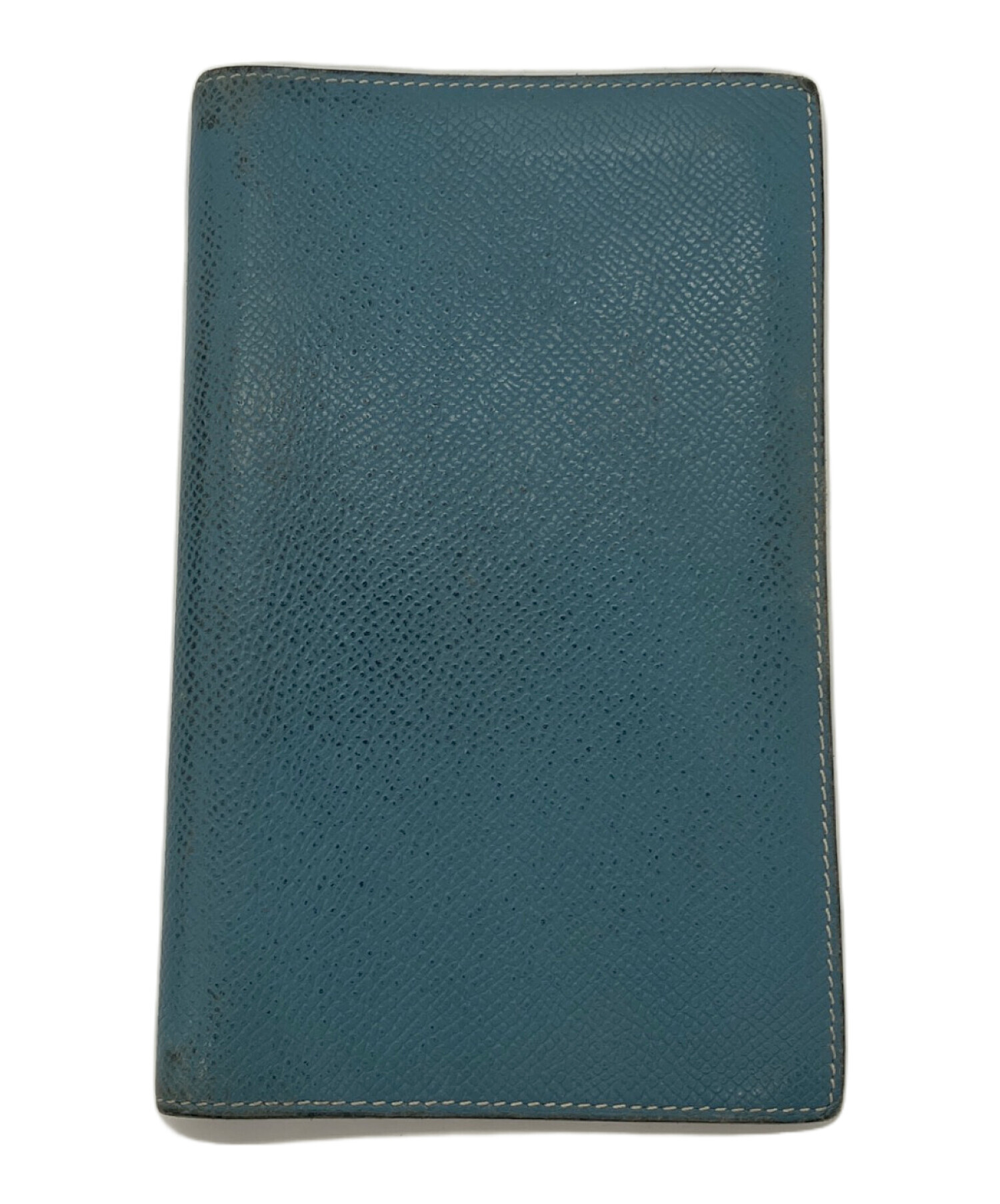 中古・古着通販】HERMES (エルメス) 手帳カバー ブルー｜ブランド
