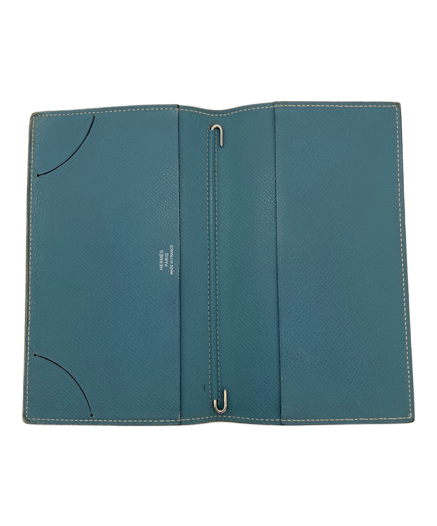 中古・古着通販】HERMES (エルメス) 手帳カバー ブルー｜ブランド