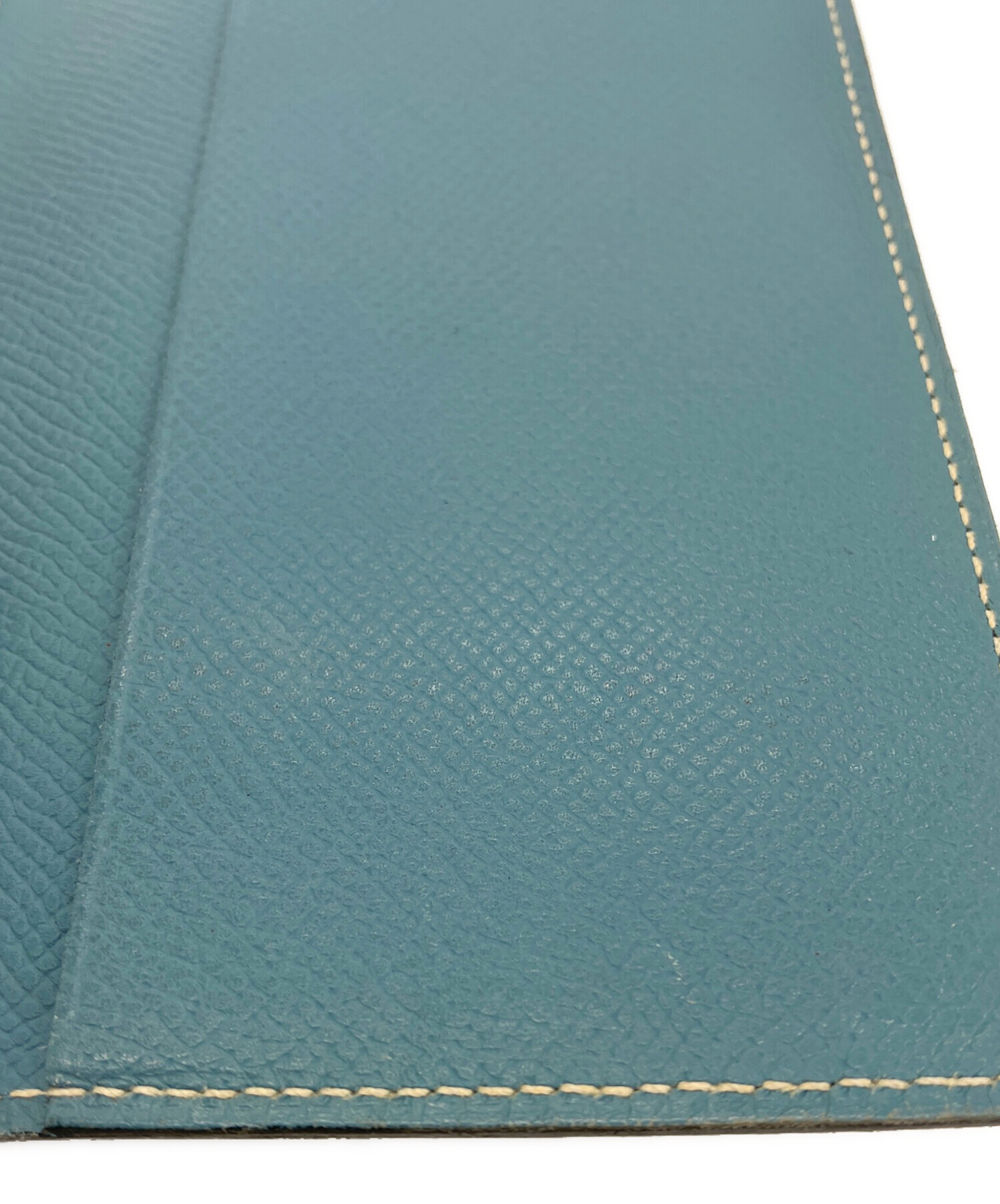 中古・古着通販】HERMES (エルメス) 手帳カバー ブルー｜ブランド