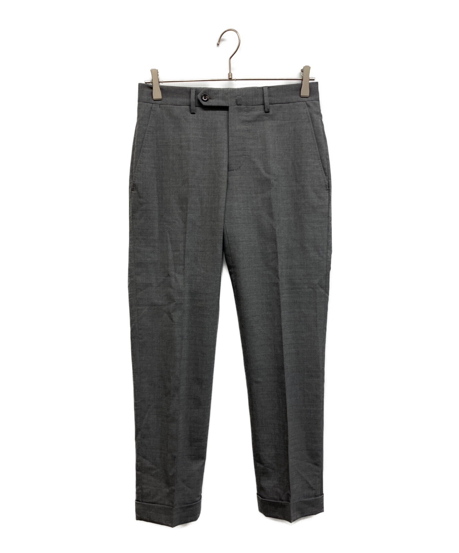 ビームスF✖️ジェルマーノ　春夏グレーウールパンツ　50 中古・古着通販】BEAMS F (ビームスエフ) GERMANO (ジェルマーノ