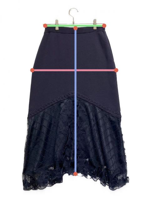 Diagramグレースコンチネンタル フラワーレース　スカート タグ付 38 レースタックスカート / GRACE CONTINENTAL | GRACE CONTINENTAL