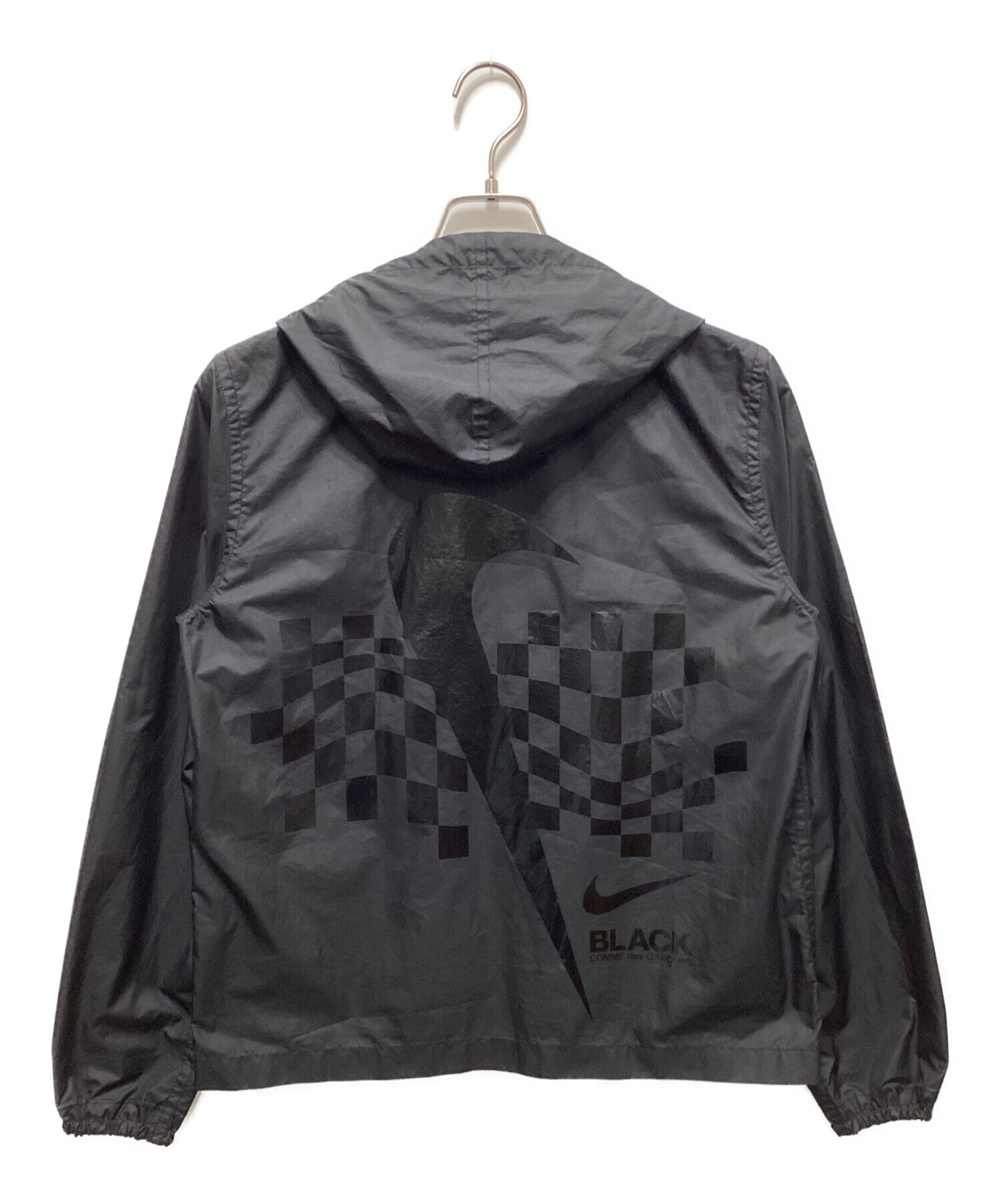 COMME des GARÇONS CDG ナイロンジャケット ブラック 中古・古着通販】BLACK COMME des GARCONS (ブラックコムデギャルソン