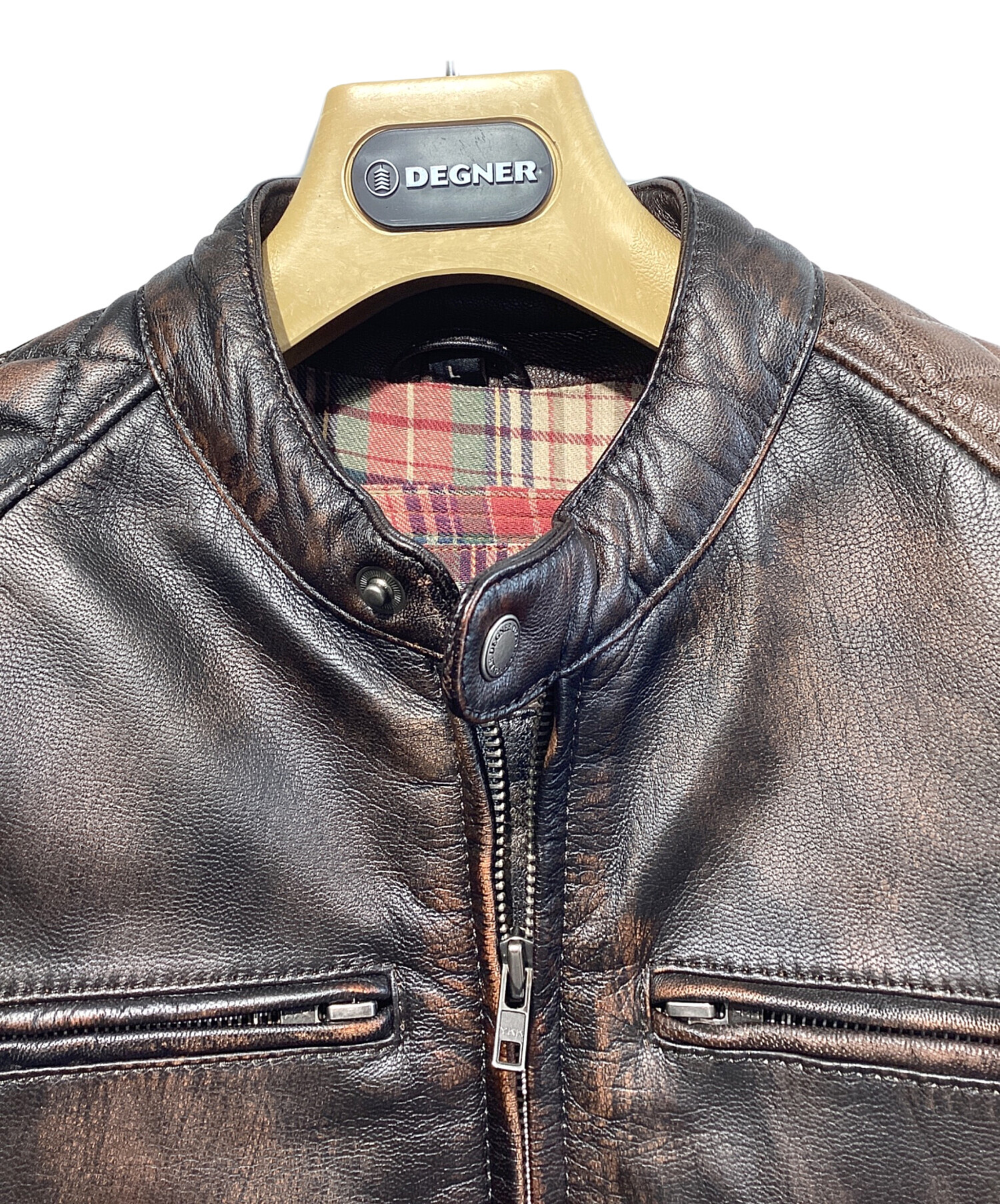 中古・古着通販】degner classic (デグナークラシック) ゴートレザー 