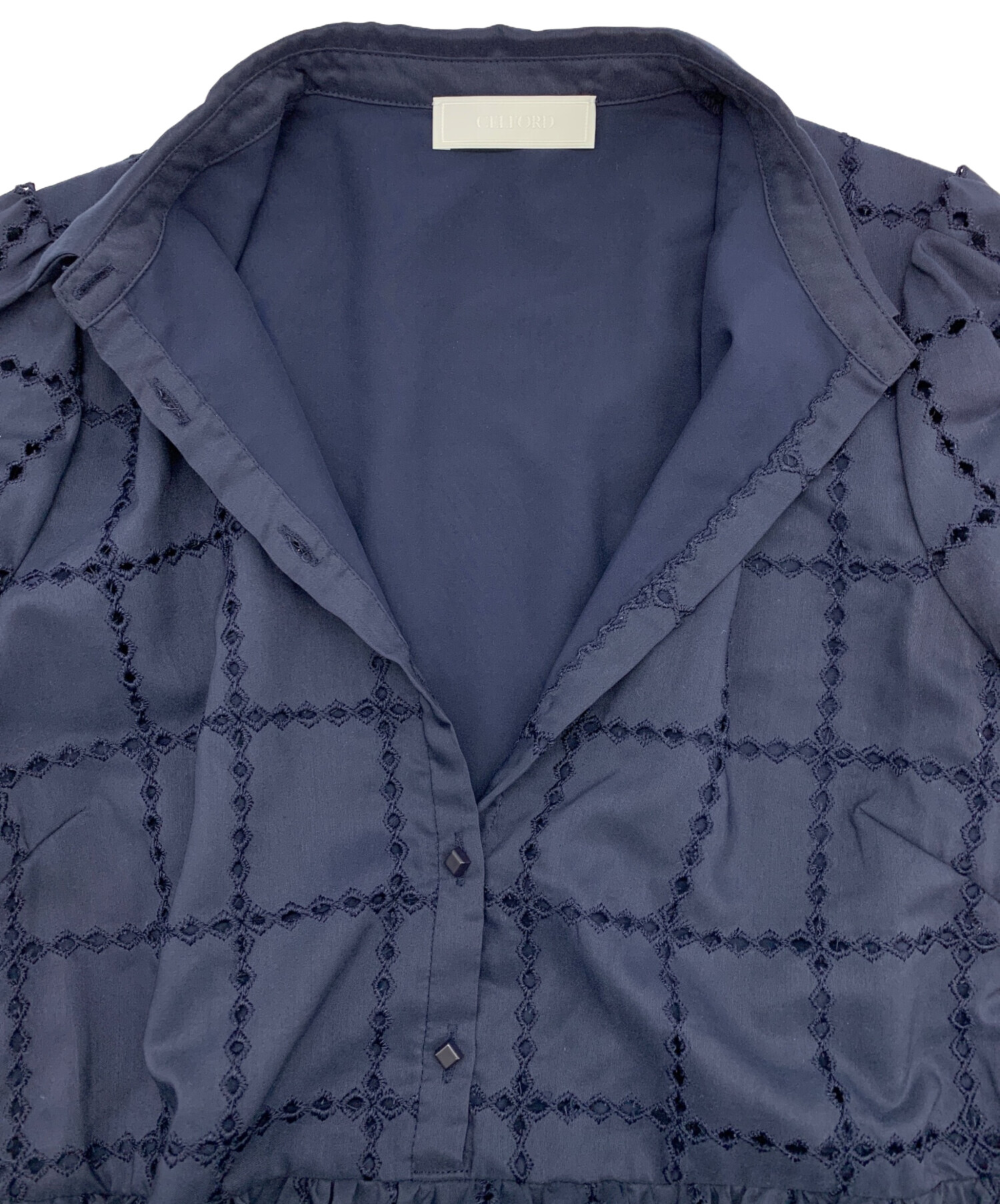 中古・古着通販】CELFORD (セルフォード) エンブロイダリーボリューム