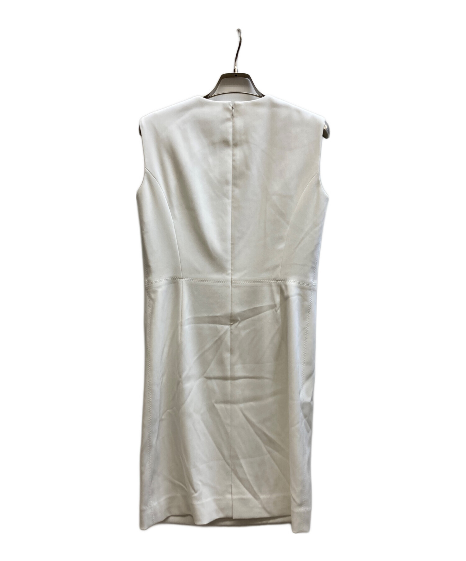 中古・古着通販】BEIGE (ベイジ) LUIZA / Iラインワンピース ホワイト 
