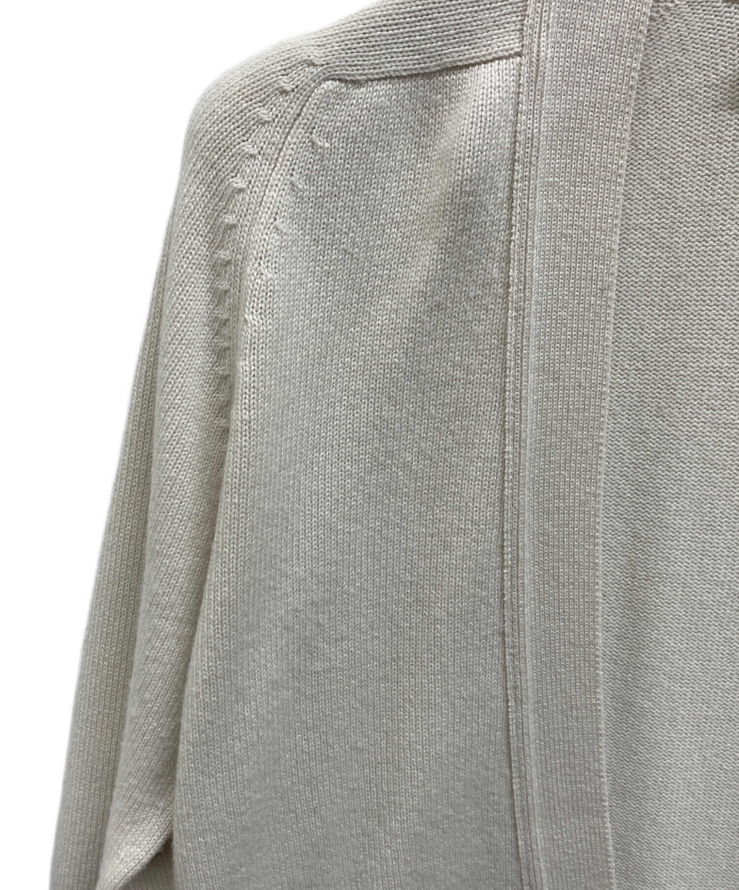 エルメス　マルジェラ期　カシミヤ100％　カーディガン　ニット　ベージュ　S HERMES - □極美品□ HERMES エルメス マルジェラ期 セリエボタン