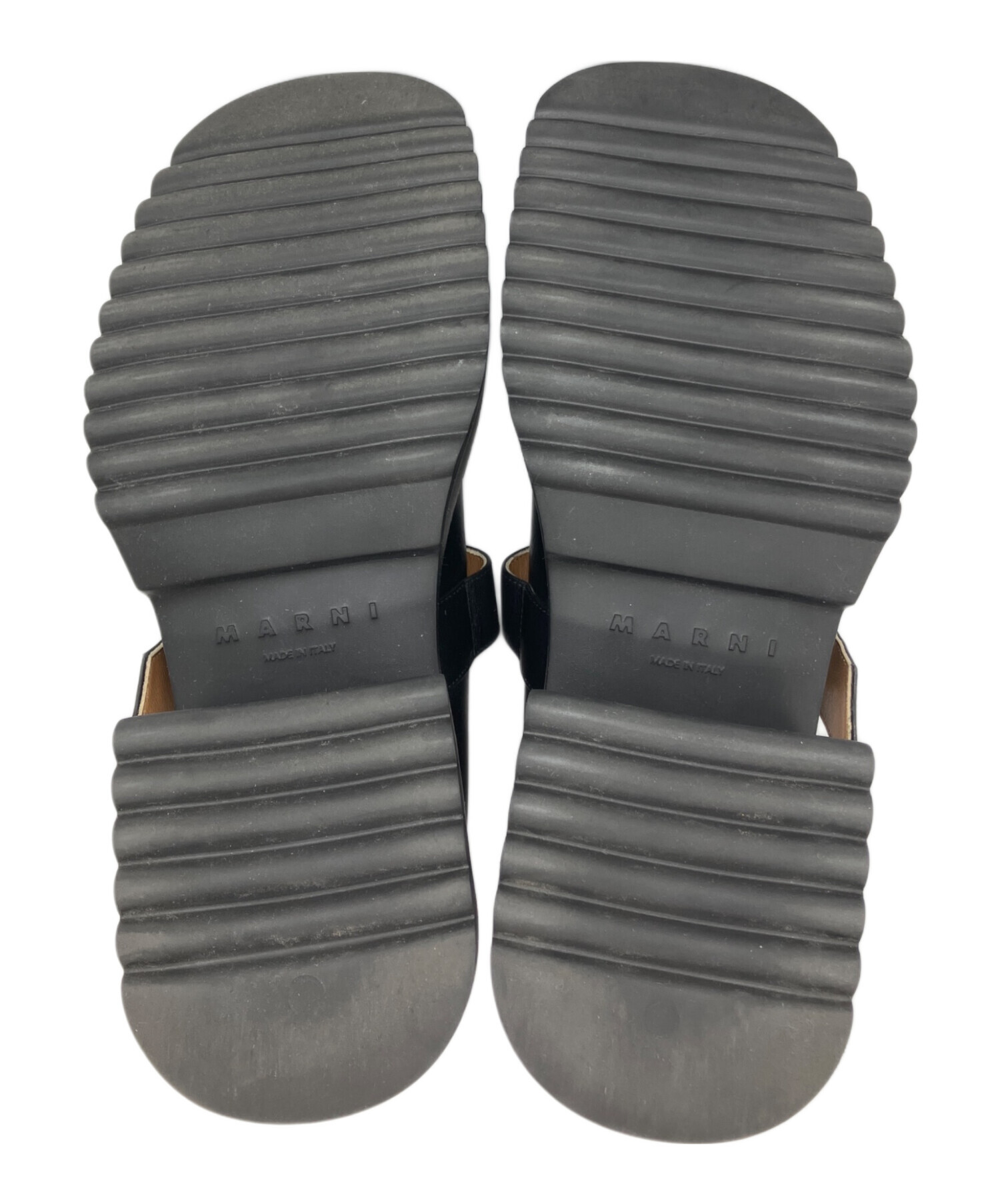 中古・古着通販】MARNI (マルニ) メリージェーンシューズ ブラック