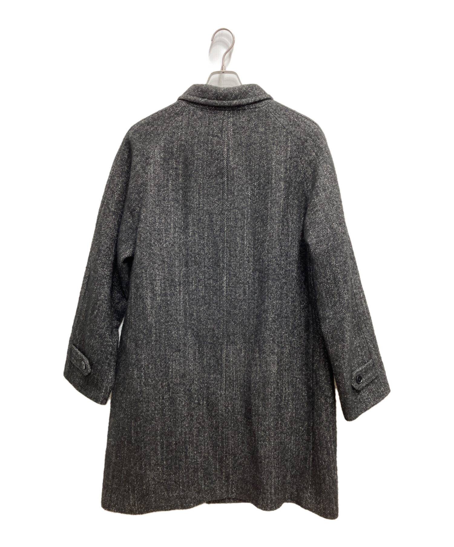 中古・古着通販】SUPREME (シュプリーム) Wool Trench Coat ブラック