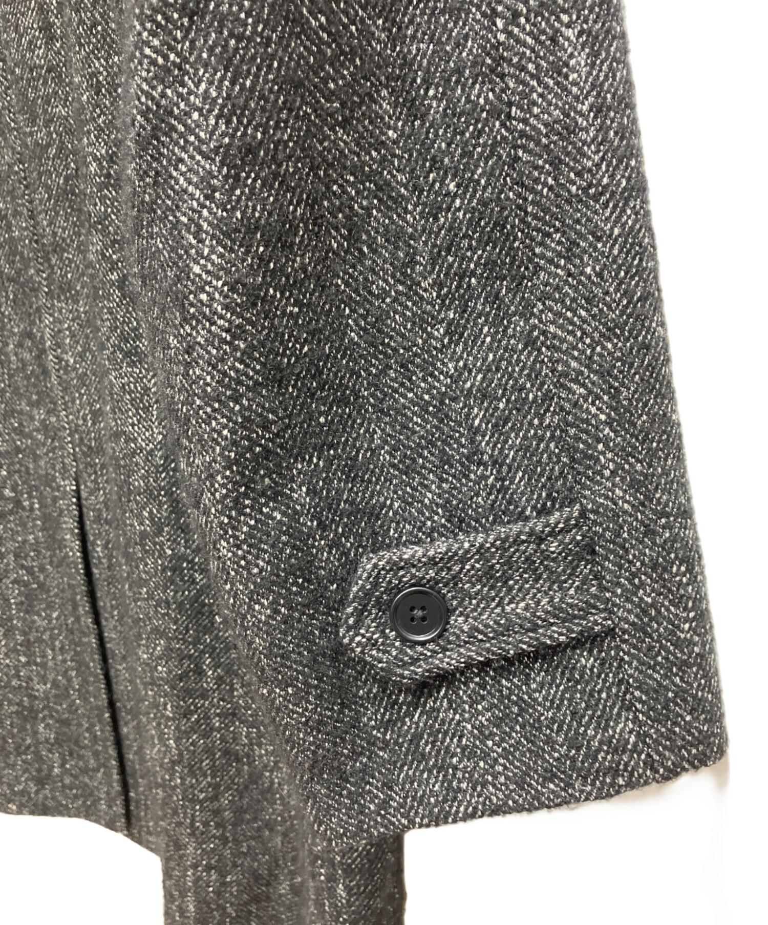 中古・古着通販】SUPREME (シュプリーム) Wool Trench Coat ブラック