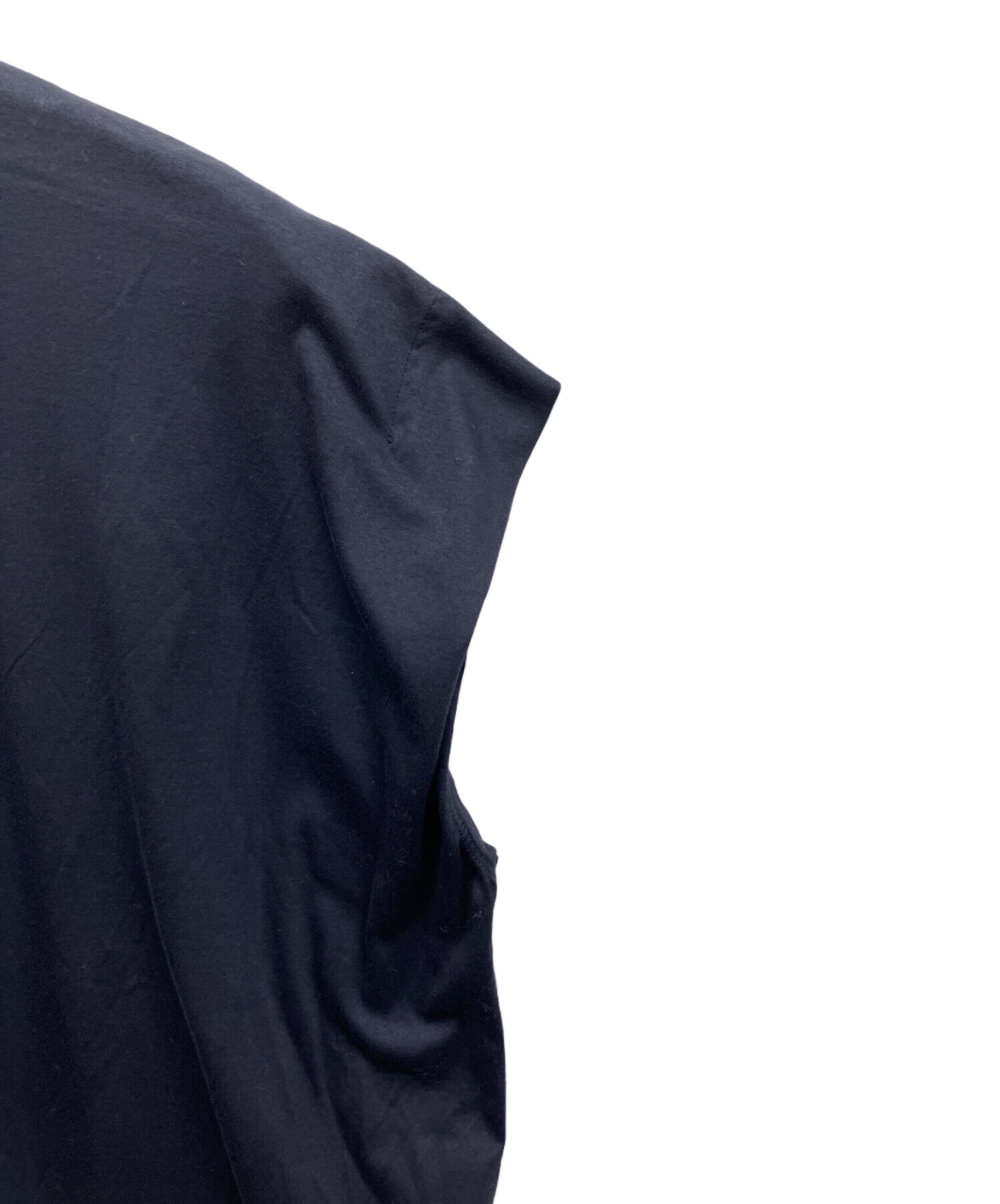 中古・古着通販】SACRA (サクラ) PREMIUM ORGANIC COTTON TOP ネイビー