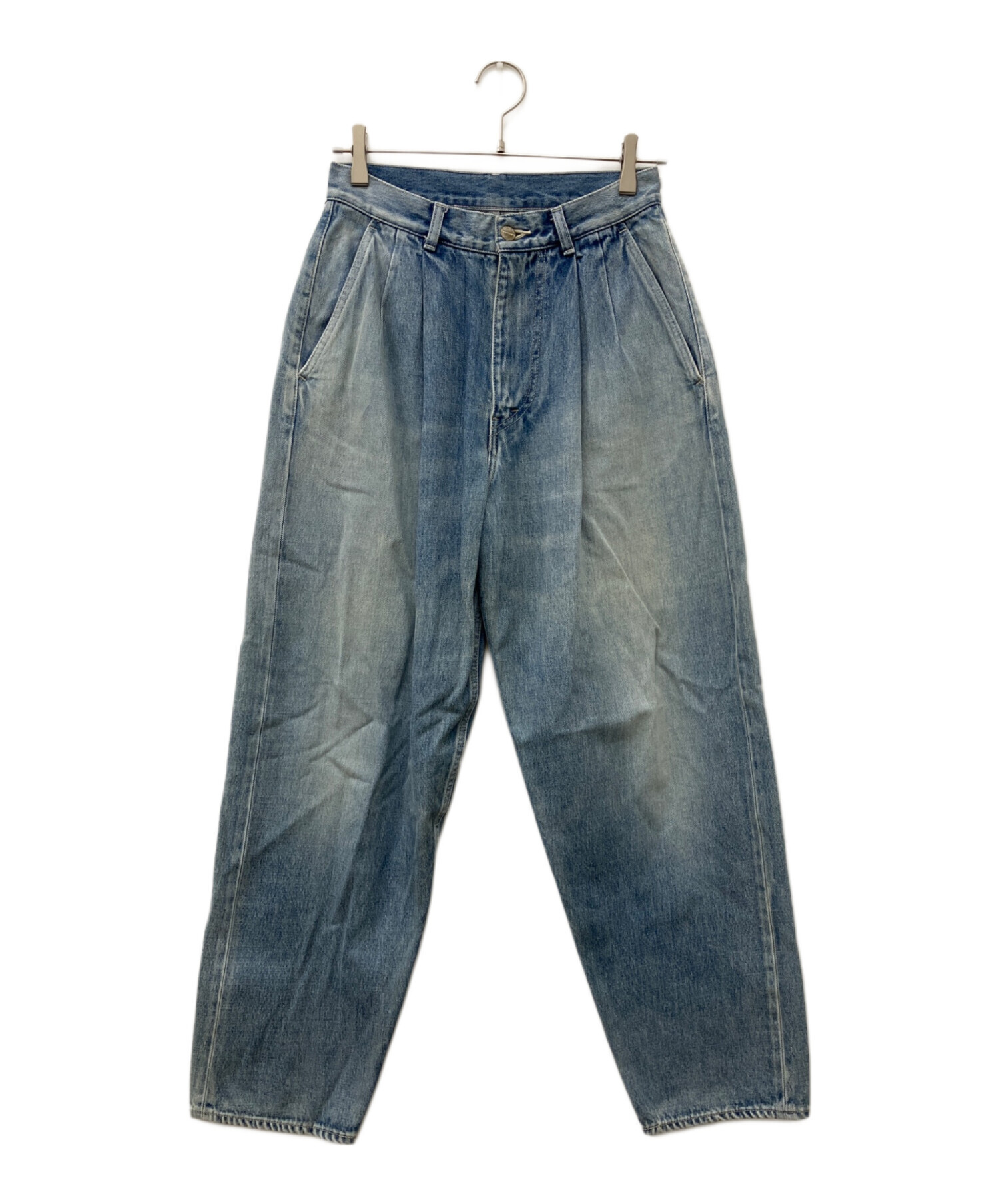 中古・古着通販】Graphpaper (グラフペーパー) Denim Two Tuck Tapered