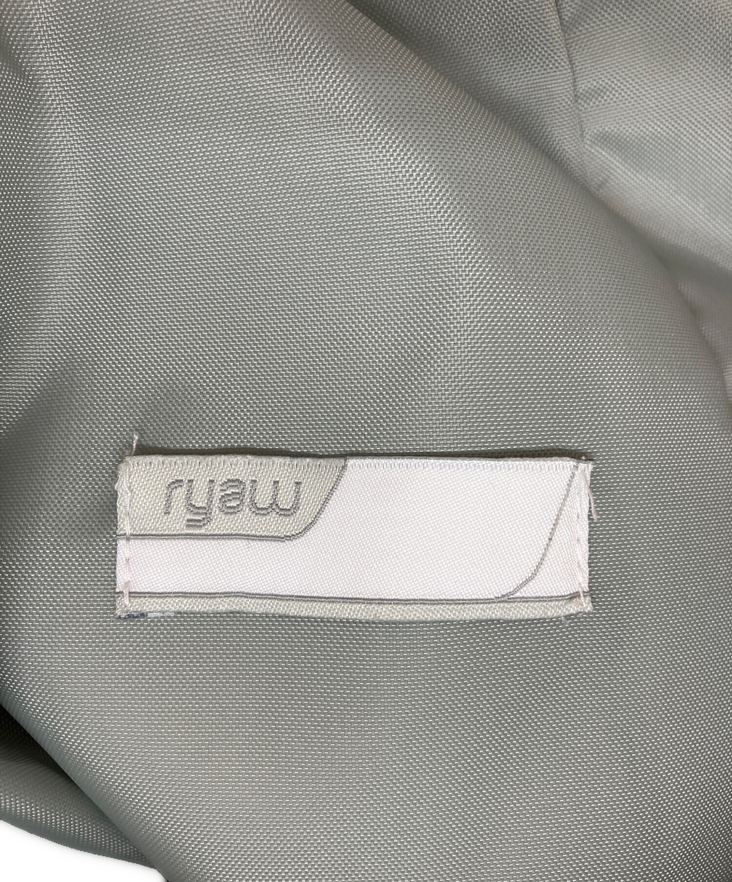 中古・古着通販】ryaw (リャウ) Leaf vein BAG グレー｜ブランド・古着