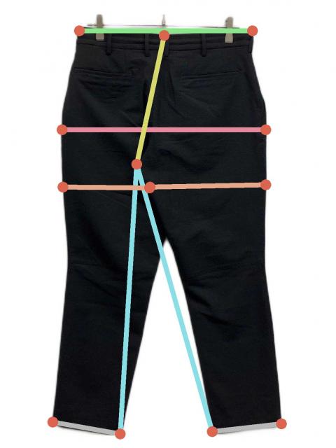 中古・古着通販】junhashimoto (ジュンハシモト) EASY TUCK PANTS