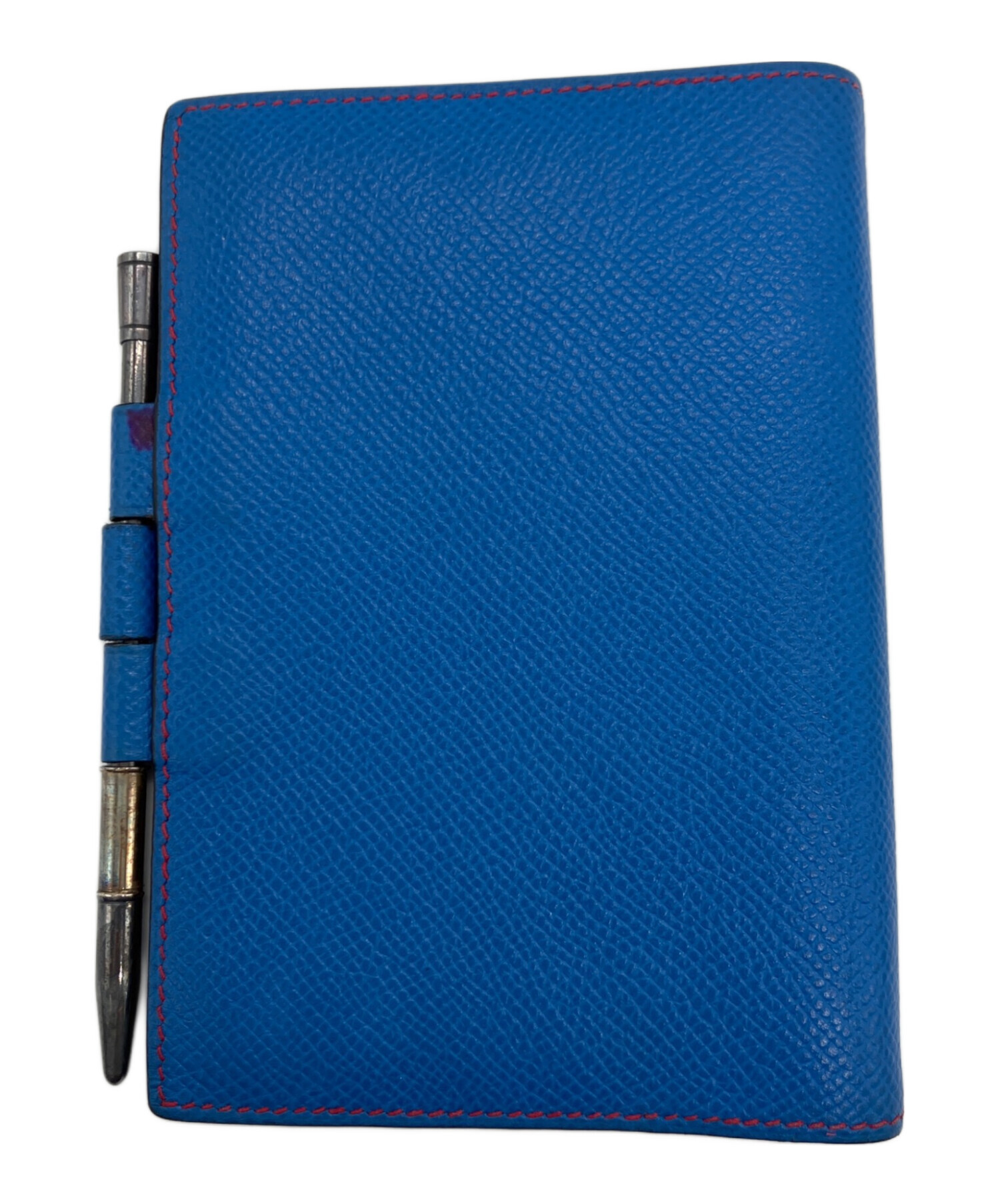 中古・古着通販】HERMES (エルメス) 手帳カバー ブルー｜ブランド